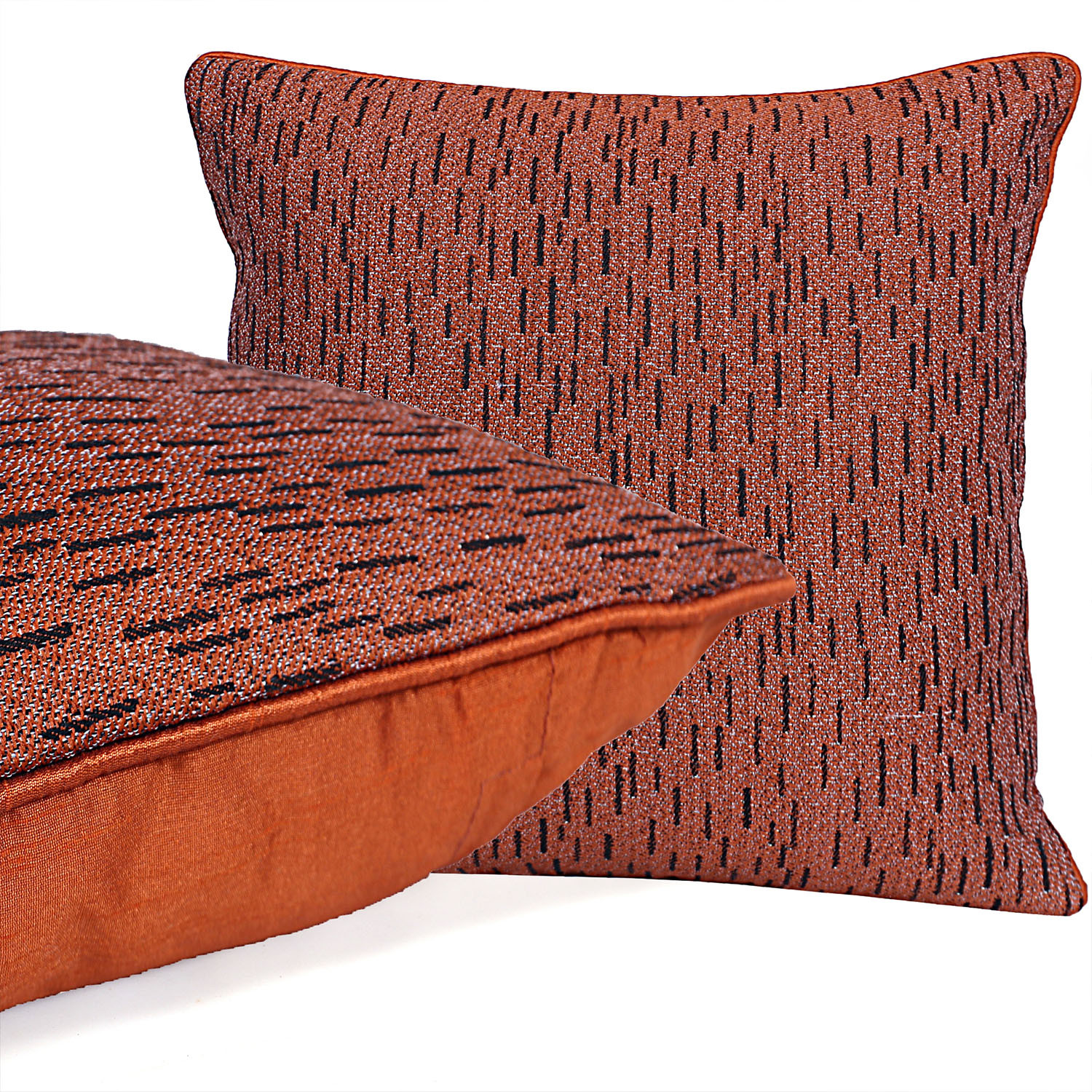 Kuber Industries Strips Print Cushion Cover|Ractangle Cushion Covers|Sofa Cushion Covers|Cushion Covers 16 inch x 16 inch|Cushion Cover Set of 5 (Multicolor)