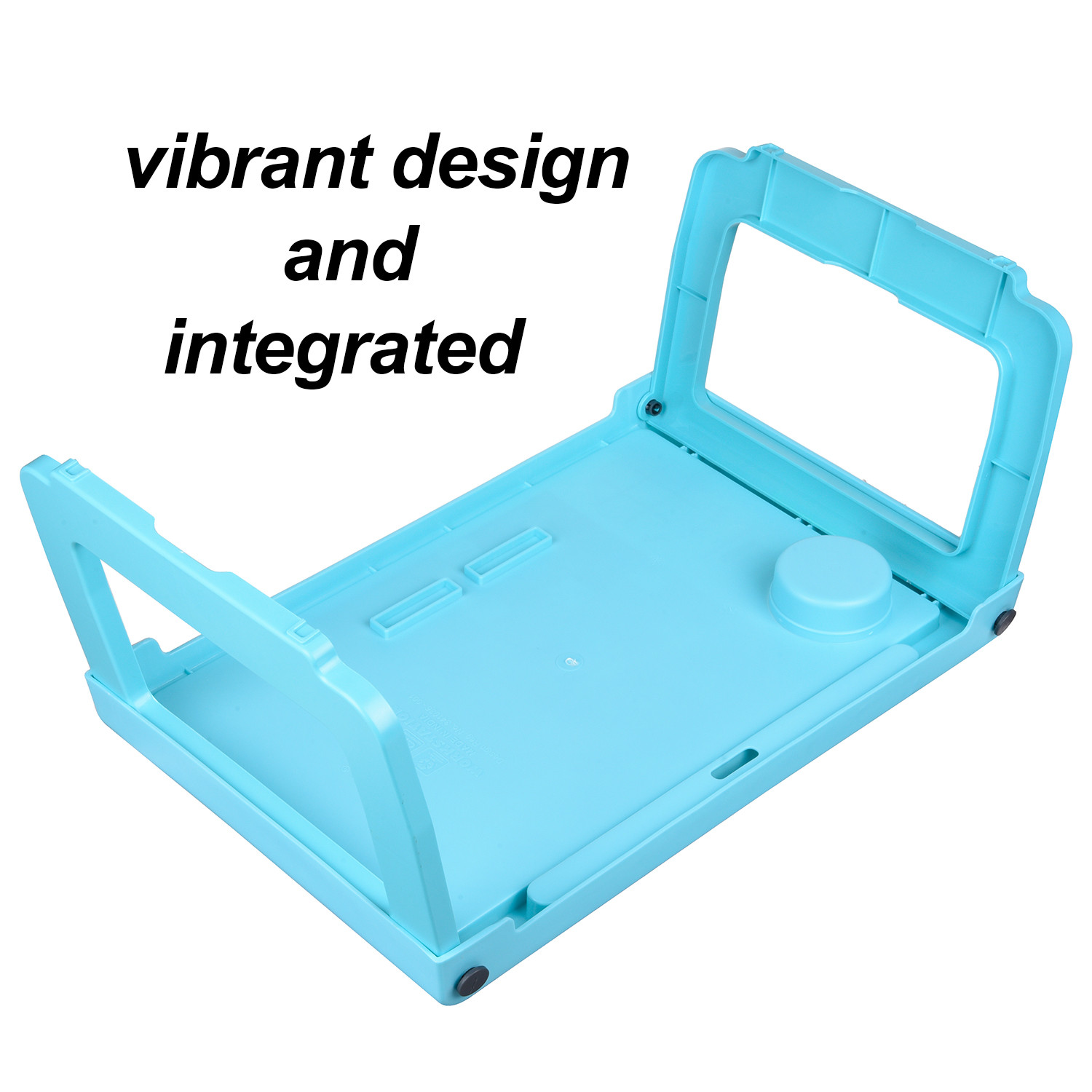 Kuber Industries Study Table | Study Bed Table for Kids | Foldable Study Table | Ludo Game Table for Kids | Laptop Support Table | Kids Gaming Study Ludo Table with Bottle Holder | Green
