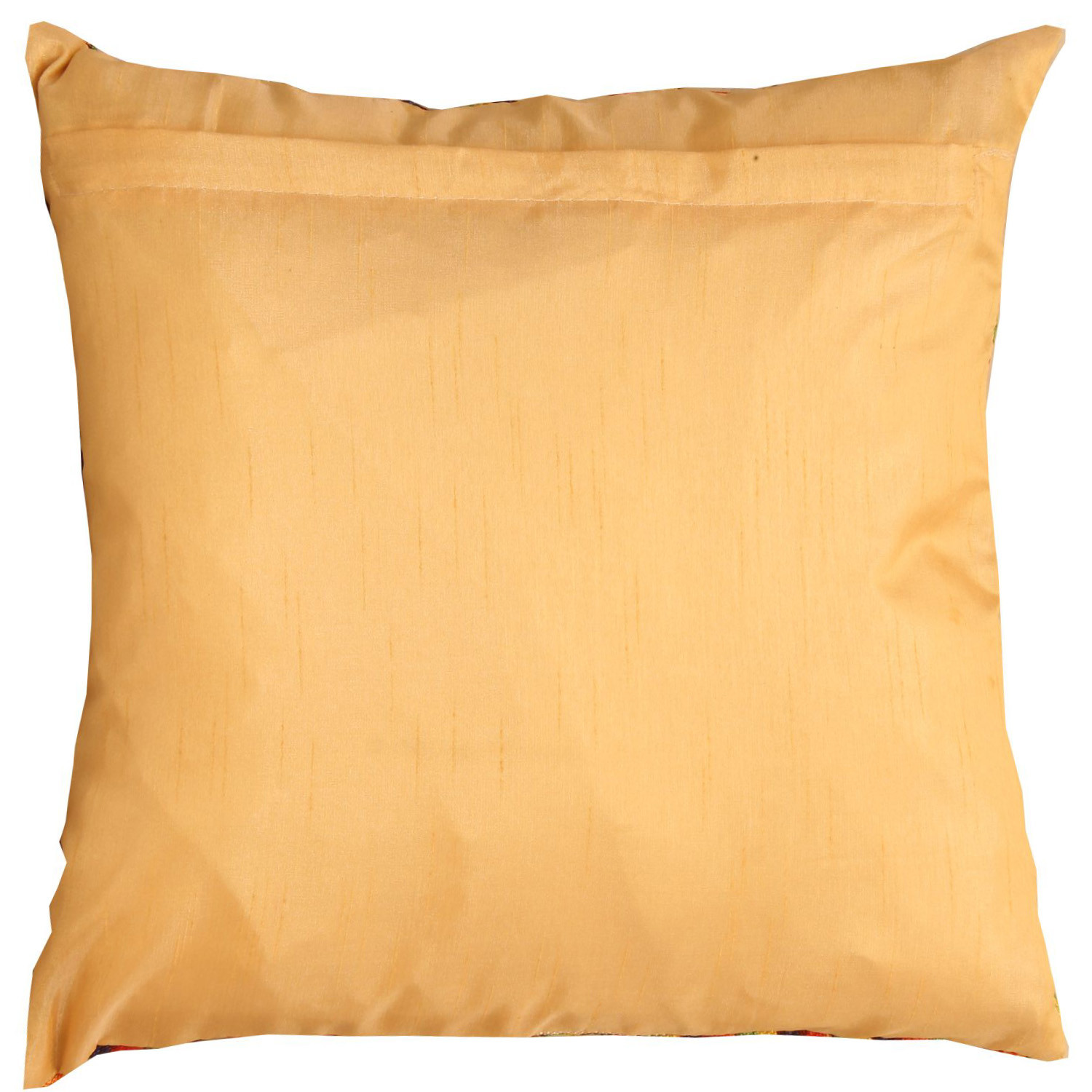 Kuber Industries Sun Flower Print Cushion Cover|Ractangle Cushion Covers|Sofa Cushion Covers|Cushion Covers 16 inch x 16 inch|Cushion Cover Set of 5 (Multicolor)