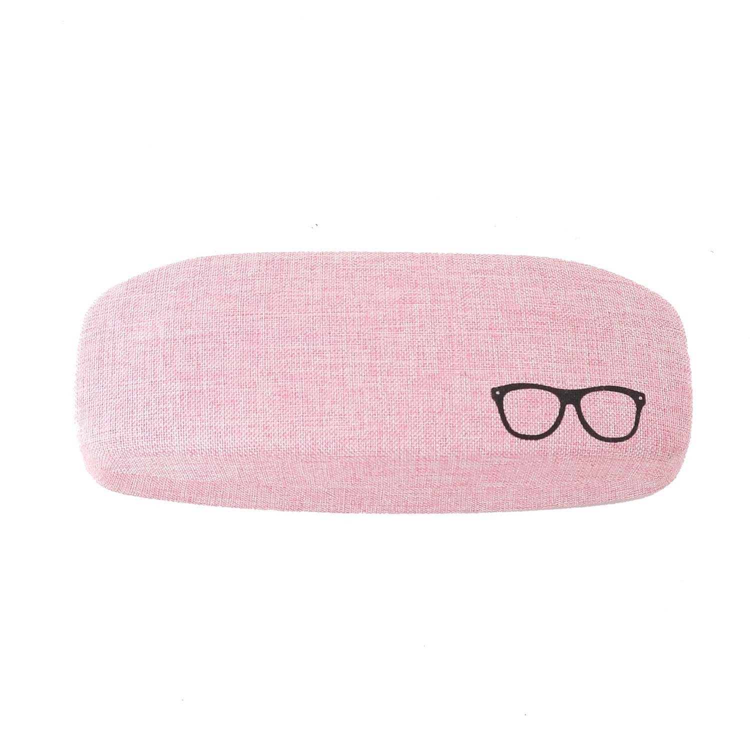 Kuber Industries Sunglass Case|Goggles Organizer Box For Men, Women|Durable Shades Organizer (Pink)