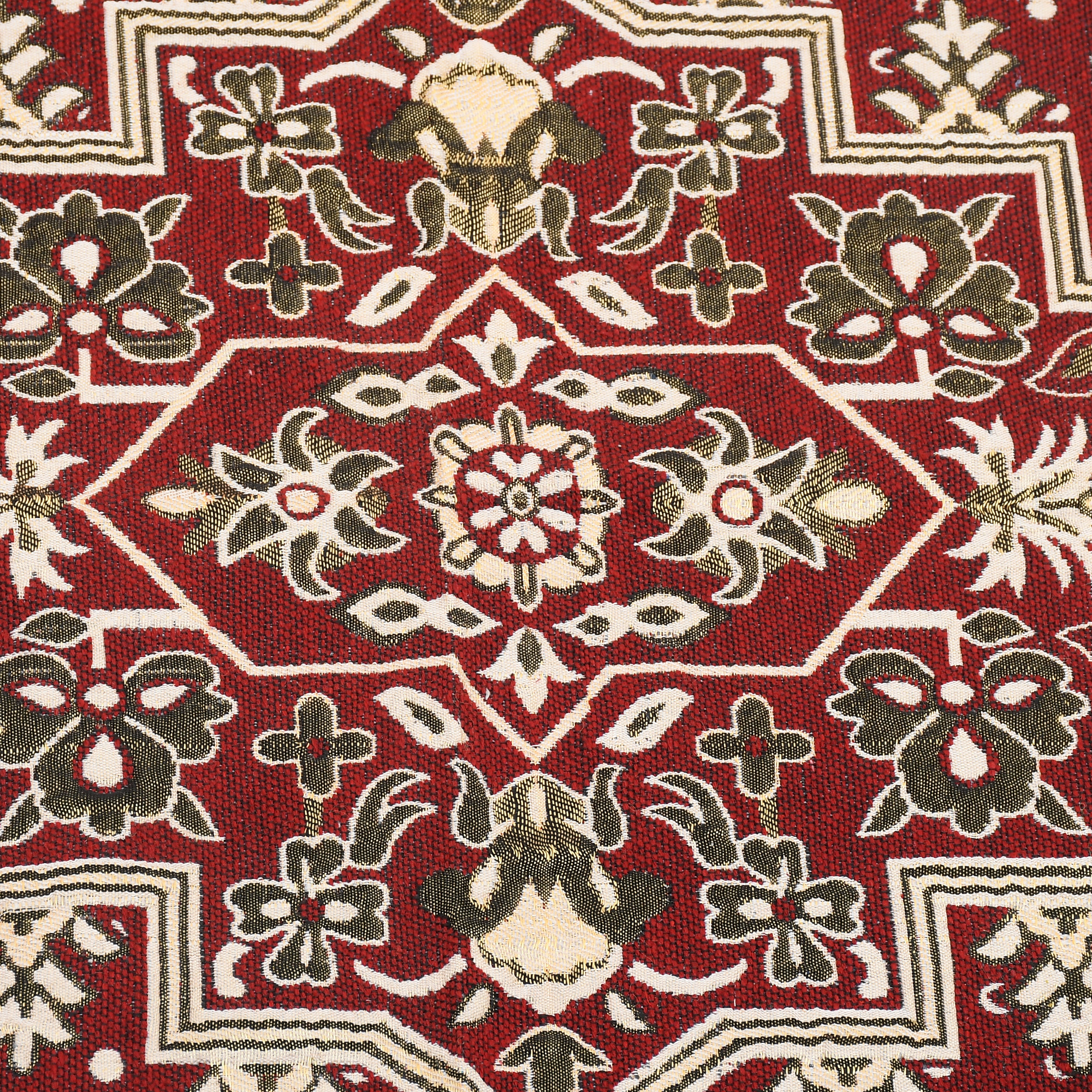 Kuber Industries Super Soft Area Rugs Silky Smooth Bedroom Mats for Living Room Kids Room Baby Room Dormitory Home Decor Carpet-5 x 7 Feet (Maroon)