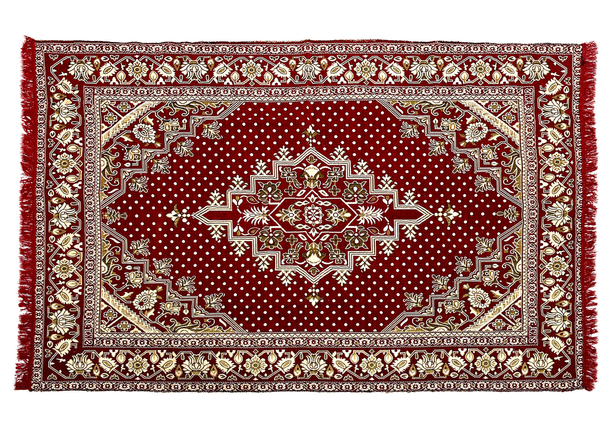 Kuber Industries Super Soft Area Rugs Silky Smooth Bedroom Mats for Living Room Kids Room Baby Room Dormitory Home Decor Carpet-5 x 7 Feet (Maroon)