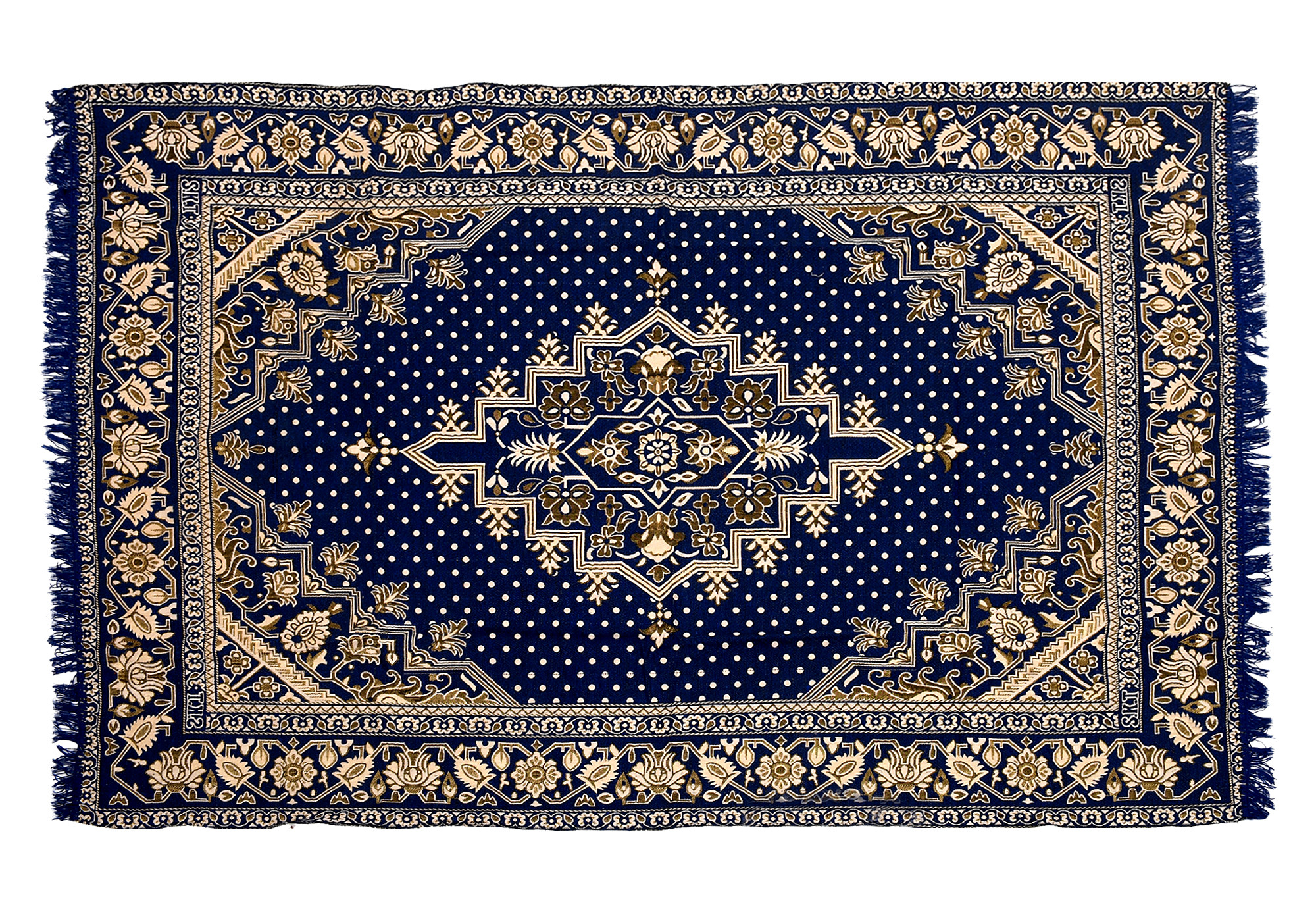 Kuber Industries Super Soft Area Rugs Silky Smooth Bedroom Mats for Living Room Kids Room Baby Room Dormitory Home Decor Carpet-5 x 7 Feet (Blue)