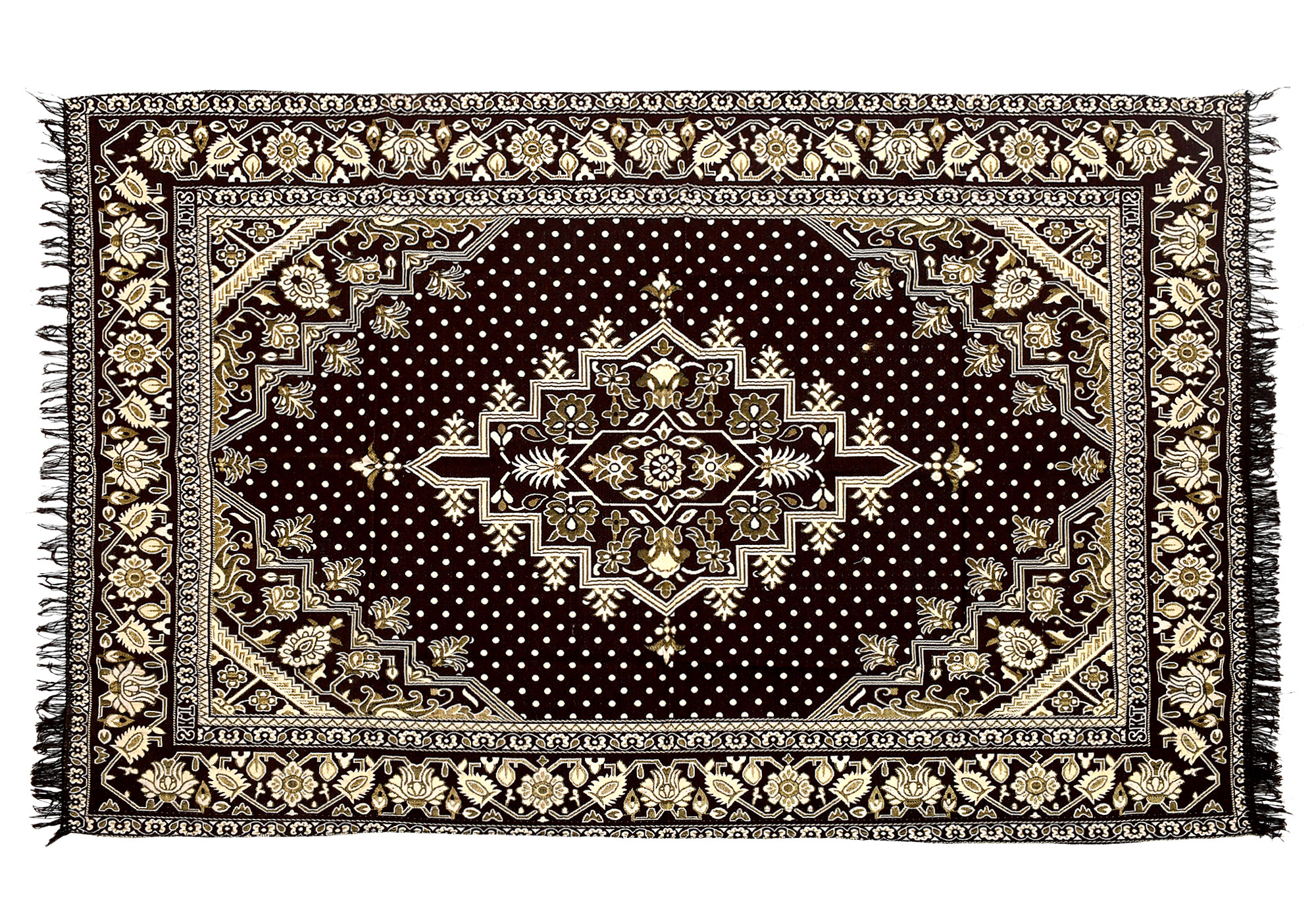 Kuber Industries Super Soft Area Rugs Silky Smooth Bedroom Mats for Living Room Kids Room Baby Room Dormitory Home Decor Carpet-5 x 7 Feet (Brown)