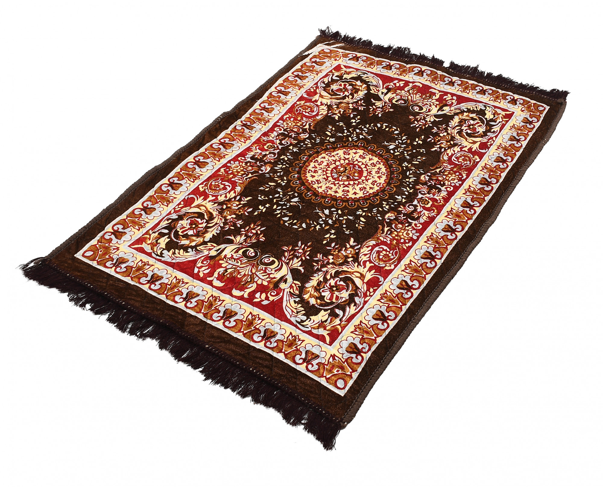 Kuber Industries Super Soft Area Rugs Silky Smooth Bedroom Mats for Living Room Kids Room Baby Room Dormitory Home Decor Carpet-4 x 2 Feet (Brown)