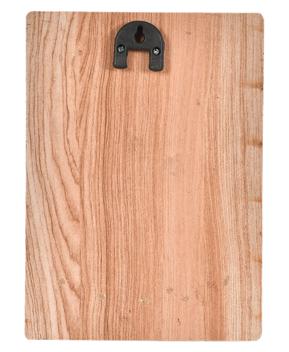 Kuber Industries Sweet Home Design Wooden Wall Key Holder With 5 Hooks (Brown)-45KM053
