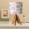Table Lamp for Bedroom | Home Décor Nightstand / Bedside Table Lamp for Room Decoration | Desk Light Lamp Home Decoration Items for Living Room | Rainbow Moon