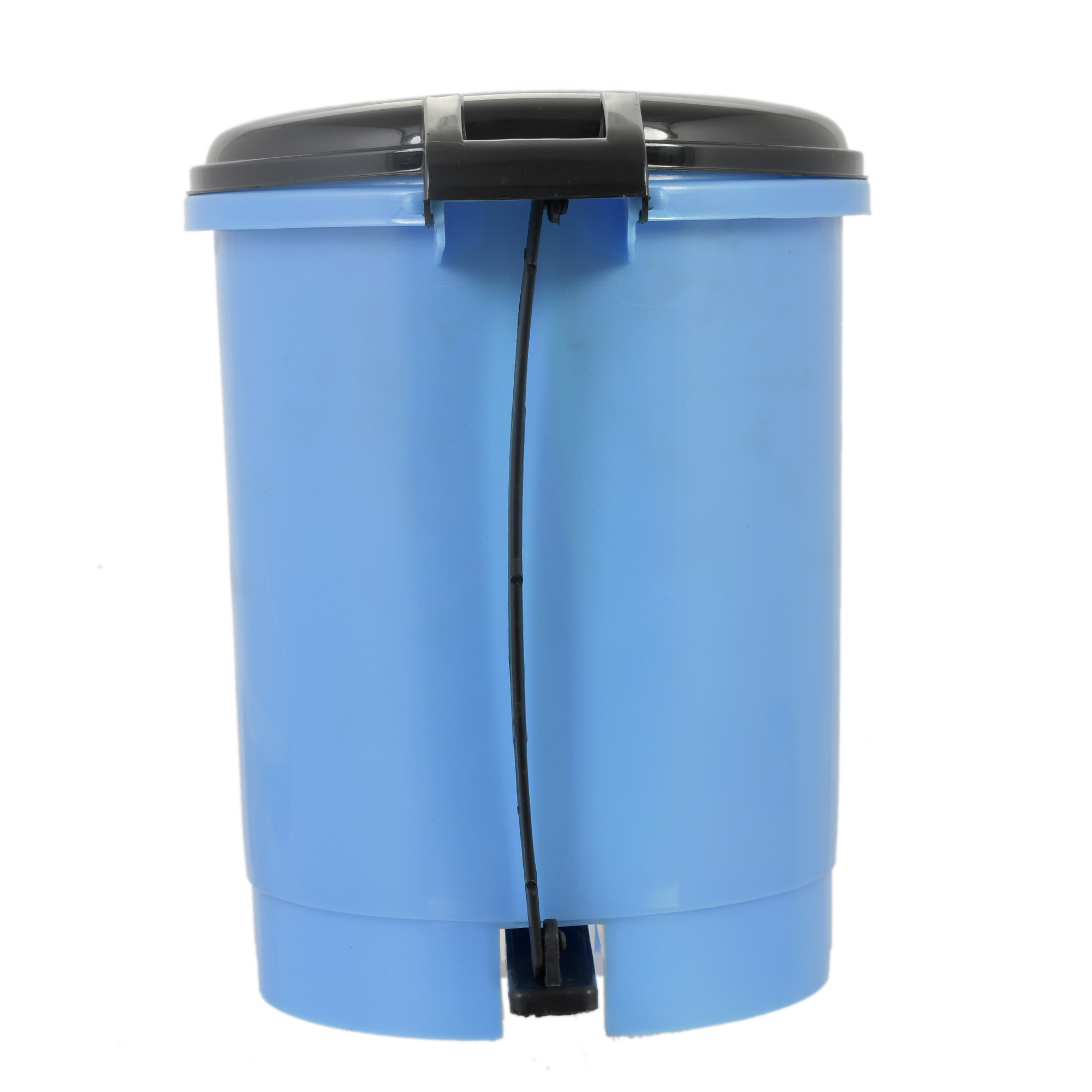 Kuber Industries Table Top Desk Garbage Dustbin Trash for Office Home Work Place,2 Ltr(Pink & Blue)