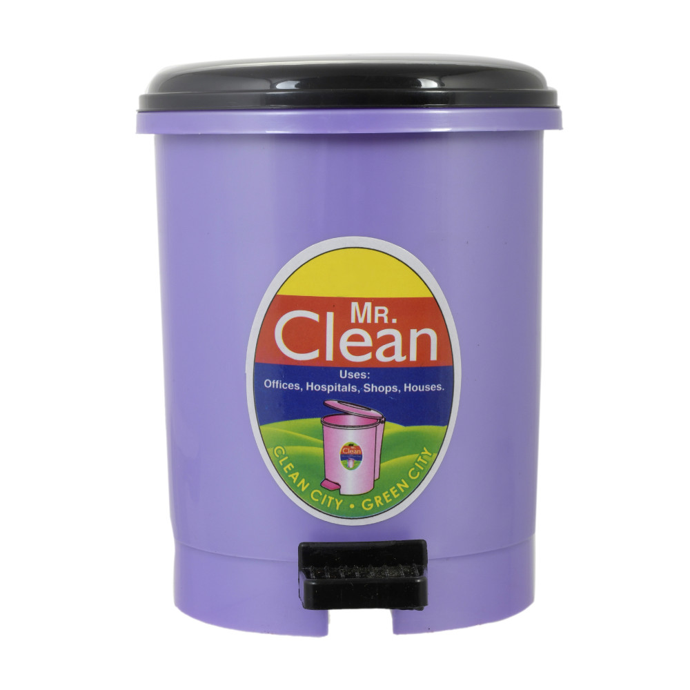 Kuber Industries Table Top Desk Garbage Dustbin Trash for Office Home Work Place,2 Ltr(Purple)