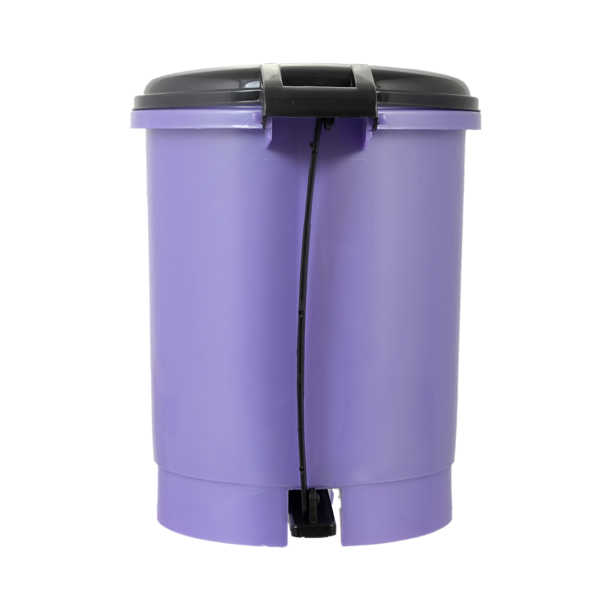 Kuber Industries Table Top Desk Garbage Dustbin Trash for Office Home Work Place,2 Ltr(Purple)