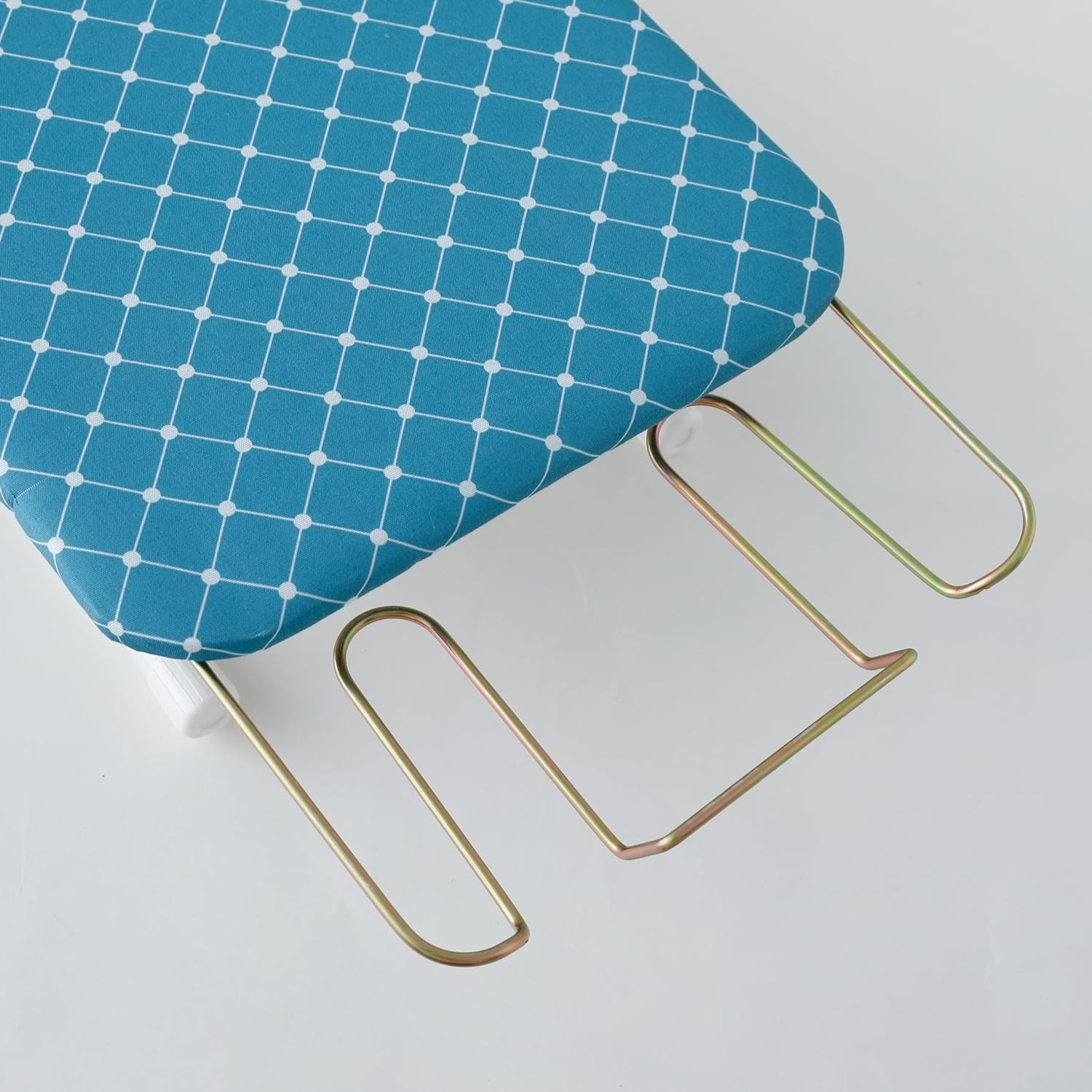 Kuber Industries Tabletop Ironing Board|Ironing Stand For Clothes|Press Table Stand For Home (Blue)