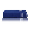 Kuber Industries Three Stripes Design Super Absorbent Cotton Hand Towel|Face Towel for Men,Women &amp; Kids (Blue)