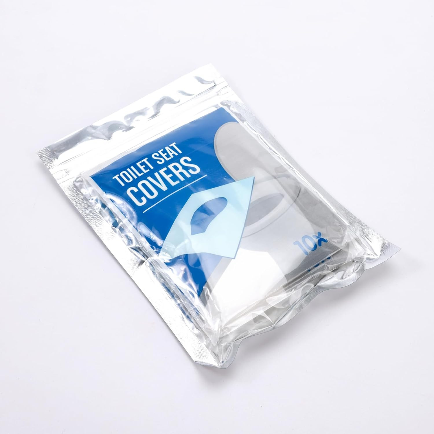 Kuber Industries Toilet Seat Covers Disposable|Western Toilet Seat Cover|Use & Throw, Portable|Pack of 20| (White)