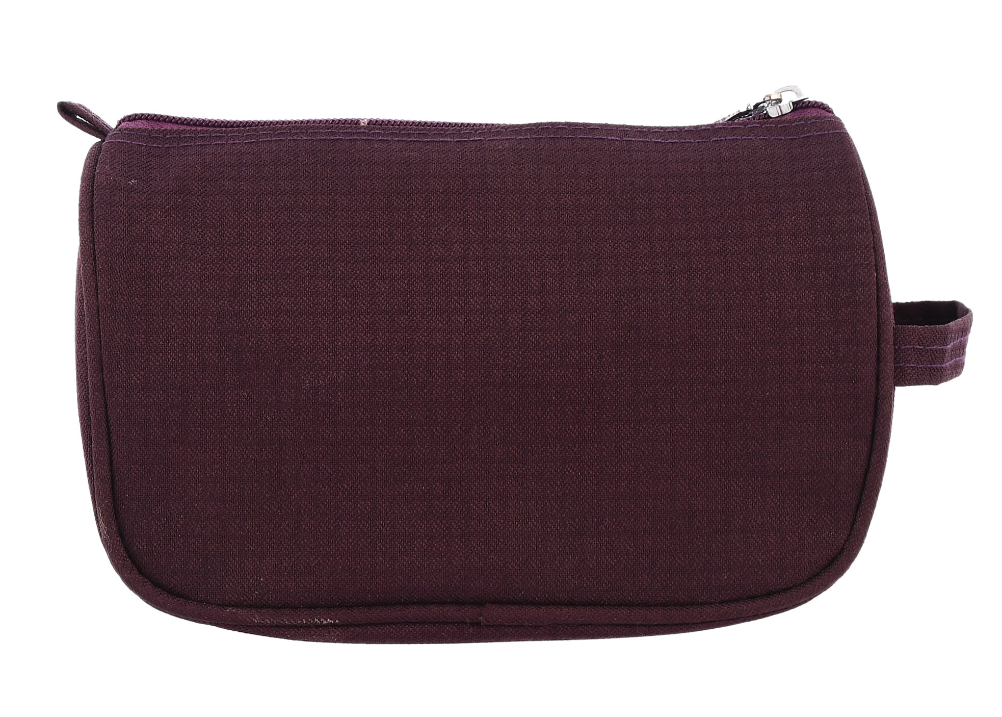 Kuber Industries Toiletry Travel Bags Shaving Kit/Pouch/Bag for Men and Women With 2 Main Compartment (Set Of 2,Wine)-KUBMRT11930