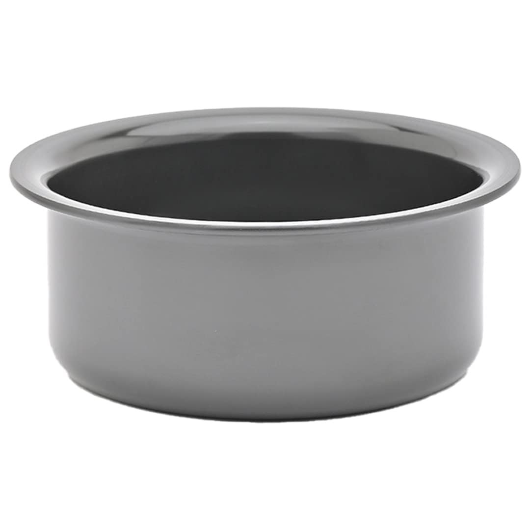 Kuber Industries Tope | Hard Anodized Patila | Non-Stick Tope | Heat Surround Cooking | Stove & Induction Cookware | Extra Deep Tope | Tope Kitchen Orgainzer | 3 Ltr | Silver