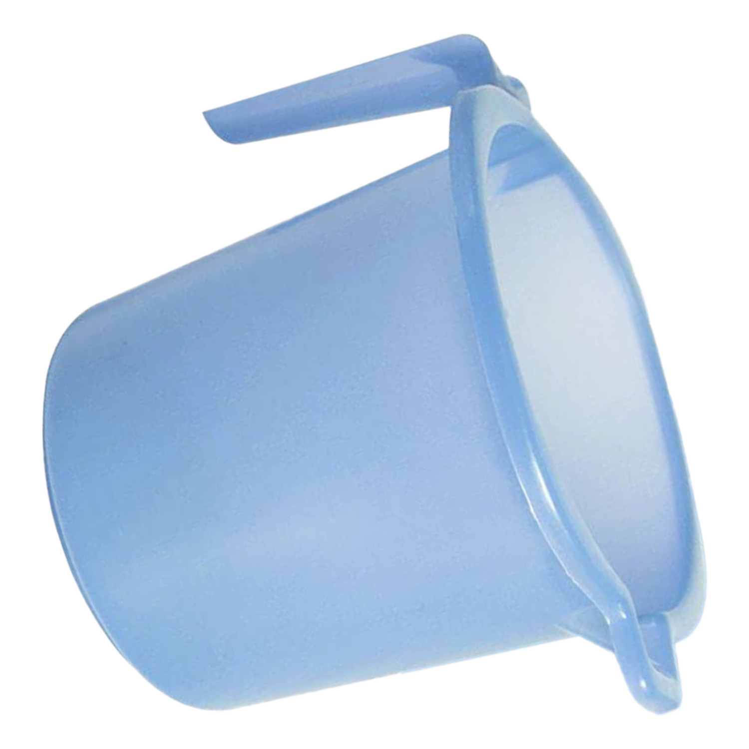 Kuber Industries Tranasparent Small Plastic Bathroom Mug, 1 Litre-(Blue)