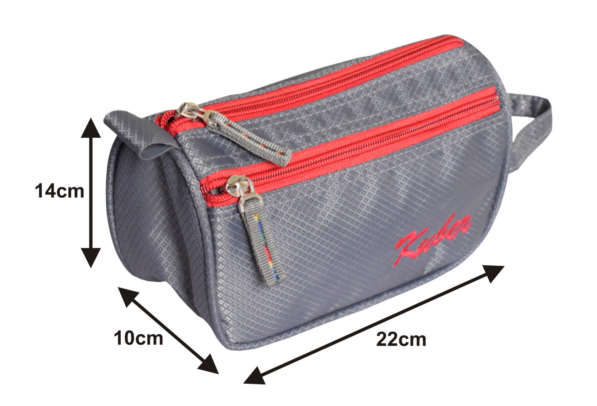 Kuber Industries Travel Toiletry Bag Shaving Dopp Kit (Grey)