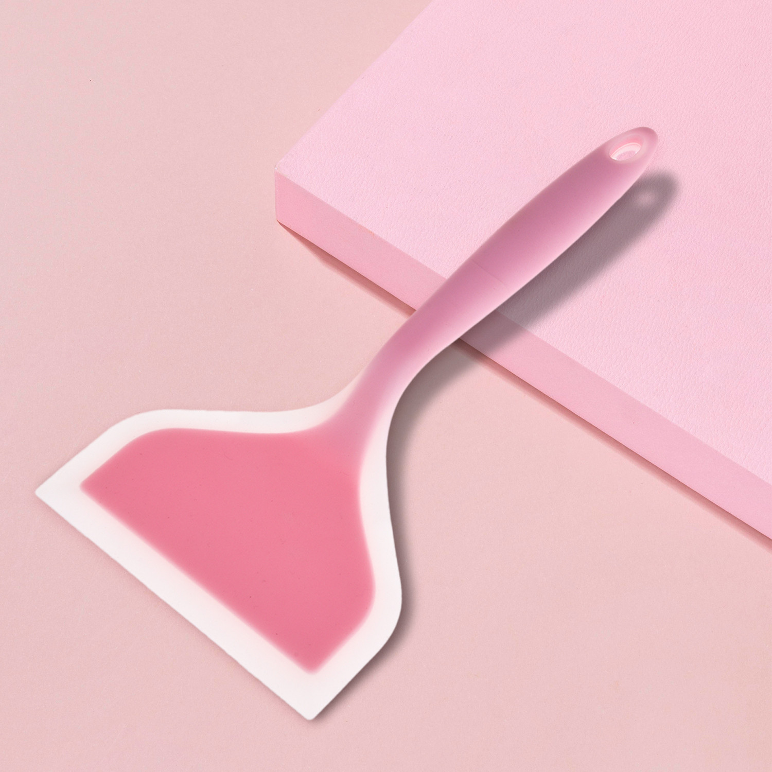 Kuber Industries Turner | Silicone Wide Spatula Turner | Spatulas Turner for Nonstick Cookware | Omelette Turner for Cooking | Kitchen Turners | New Big Spatula | Pack of 2 | Multi