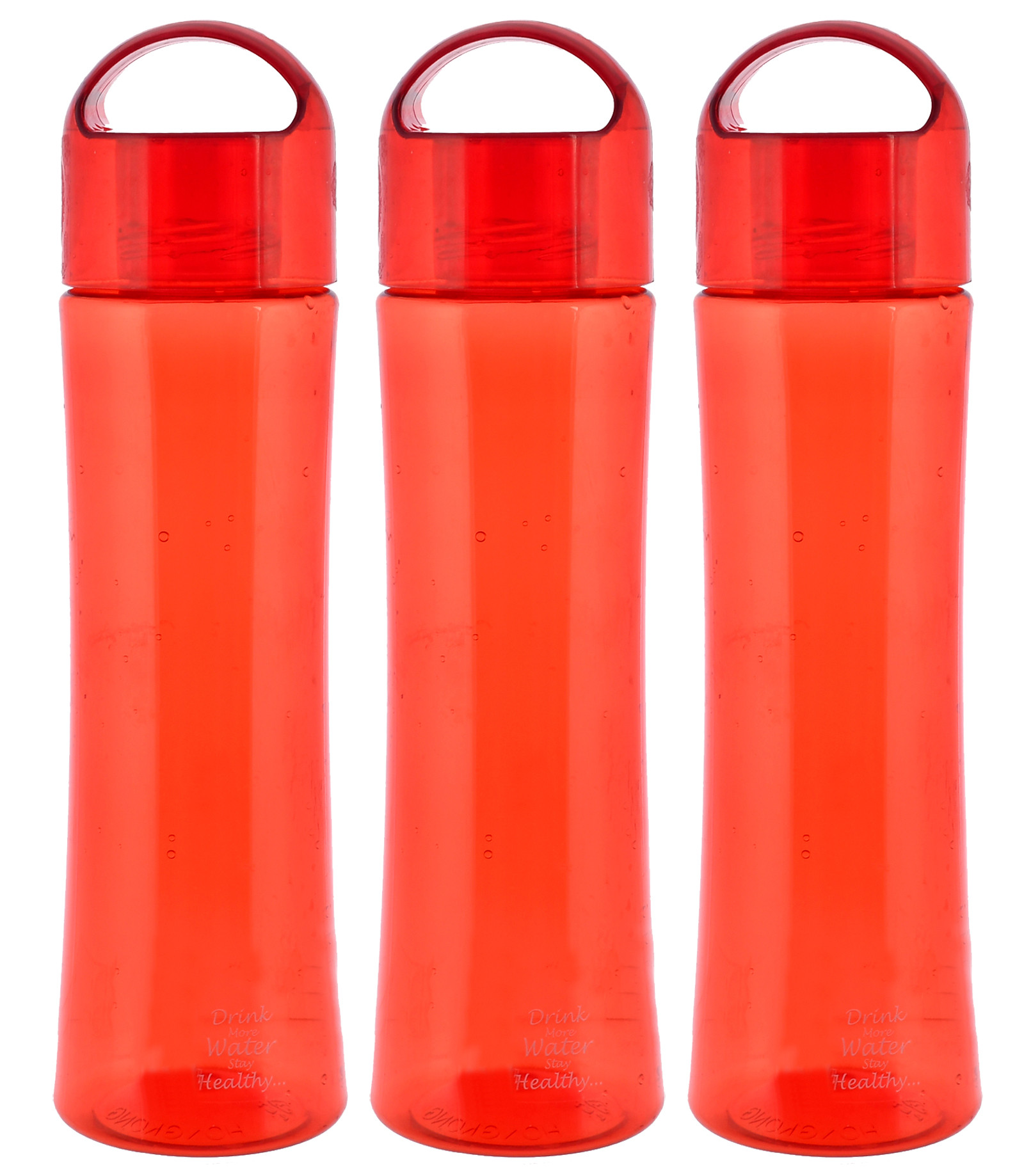 Kuber Industries Unbreakable BPA & Leak Free Plastic Water Bottle-1 Litre,(Red)