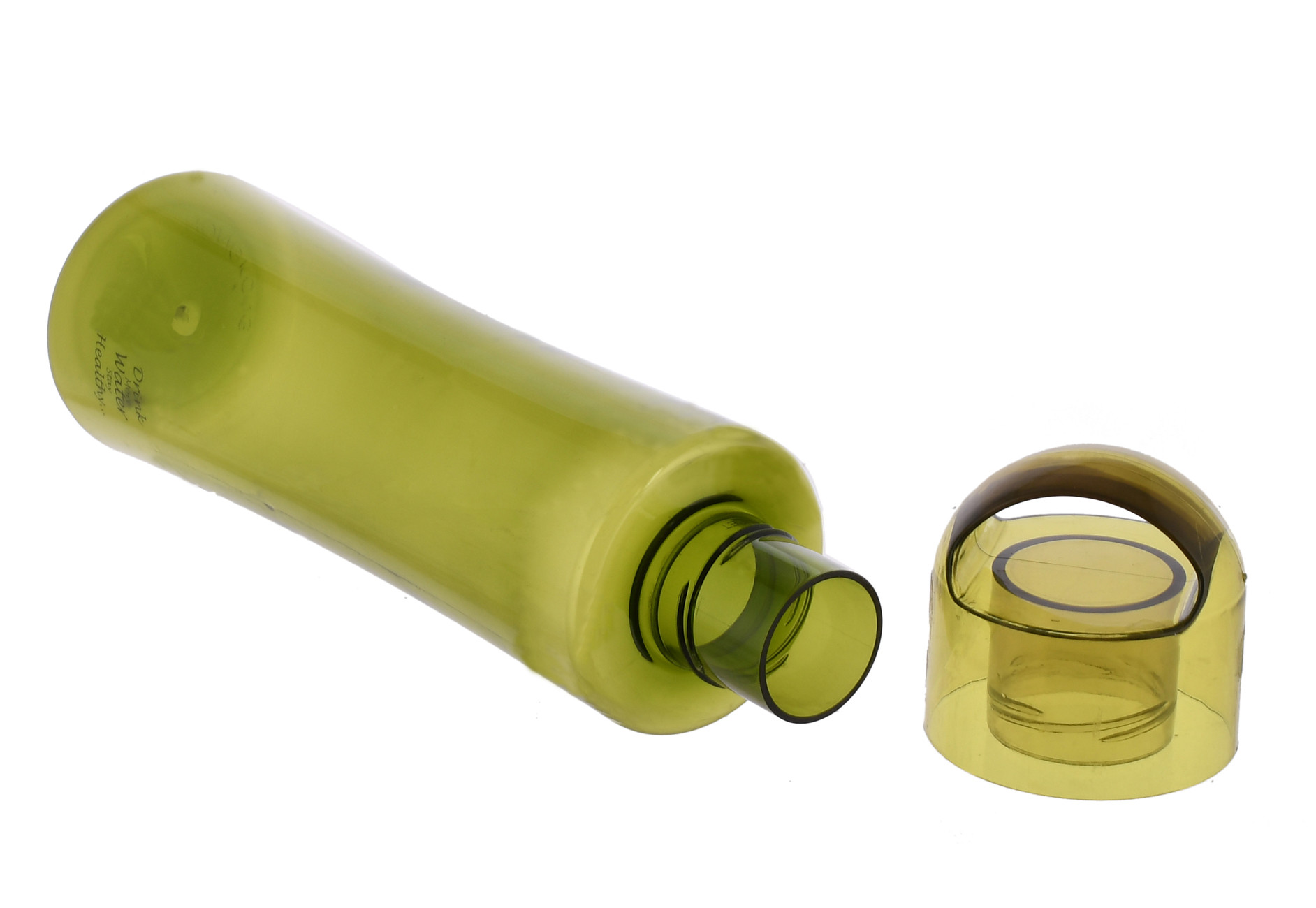 Kuber Industries Unbreakable BPA & Leak Free Plastic Water Bottle-1 Litre,(Red & Green)