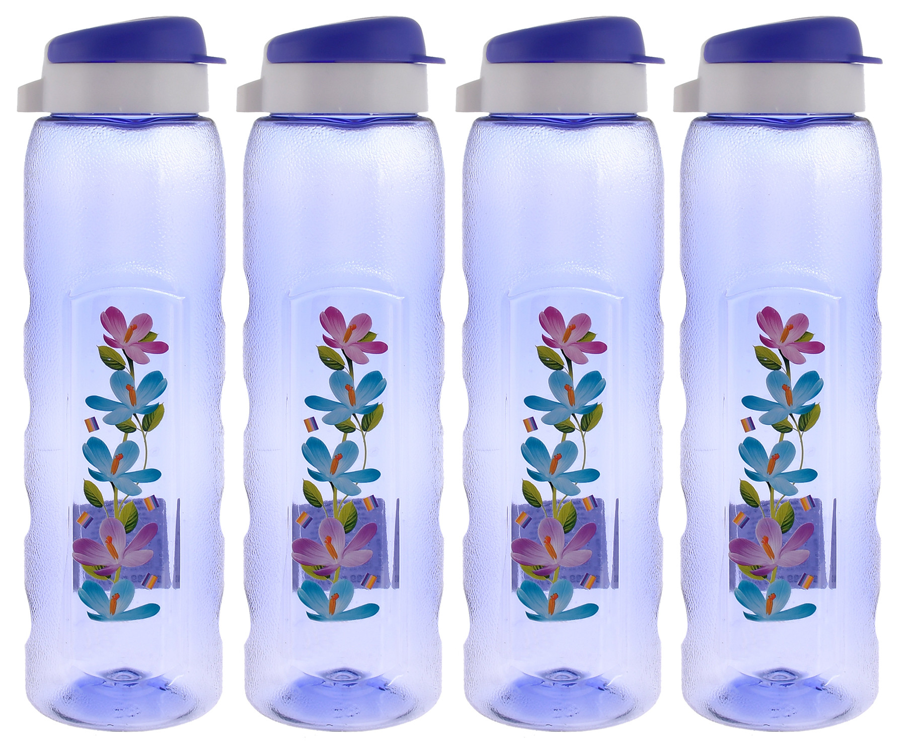 Kuber Industries Unbreakable BPA & Leak Free Plastic Water Bottle With Sipper- 1 Litre,(Purple)