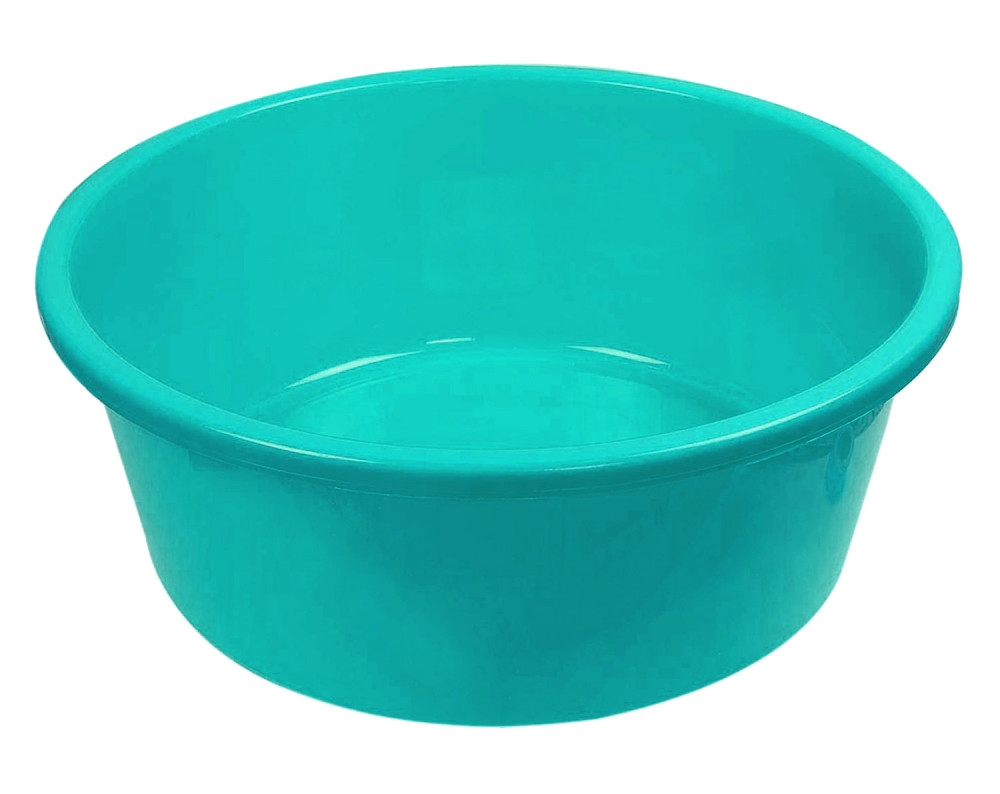 Kuber Industries Unbreakable Plastic Multipurpose Bath Tub/Washing Tub 40 LTR (Green) -KUBMART1286