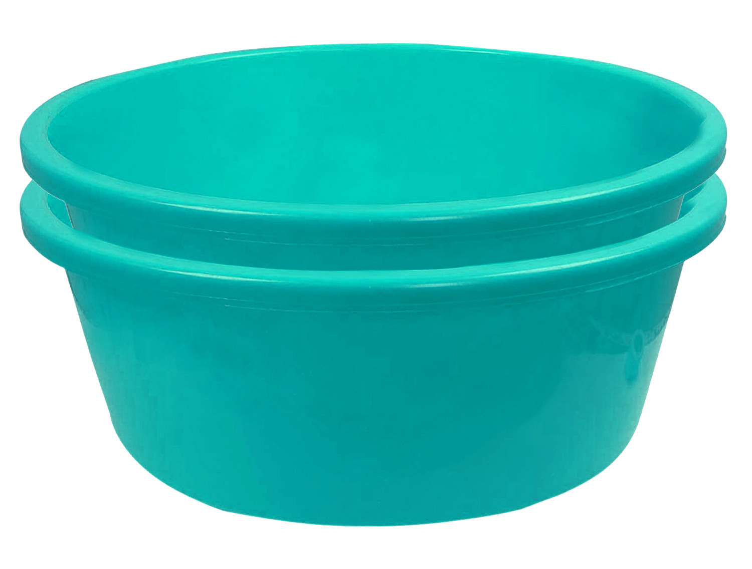 Kuber Industries Unbreakable Plastic Multipurpose Bath Tub/Washing Tub 40 LTR (Green) -KUBMART1286