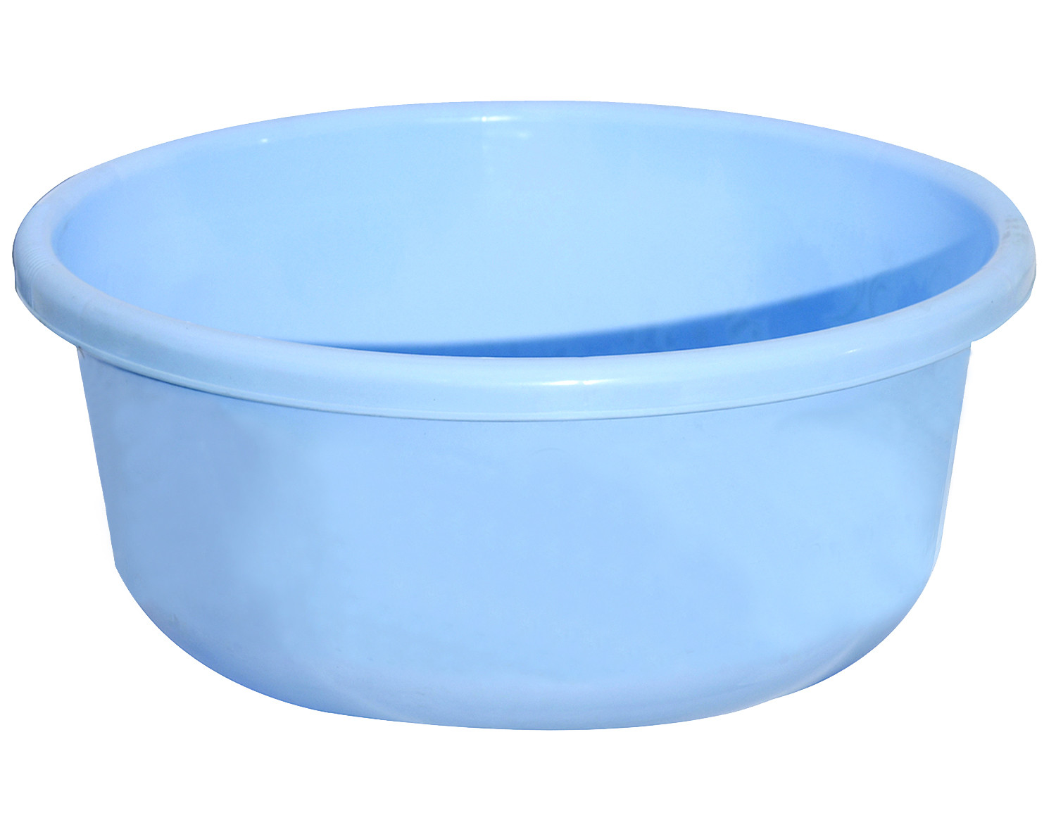 Kuber Industries Unbreakable Plastic Multipurpose Bath Tub/Washing Tub 40 LTR (Sky Blue) -KUBMART1276