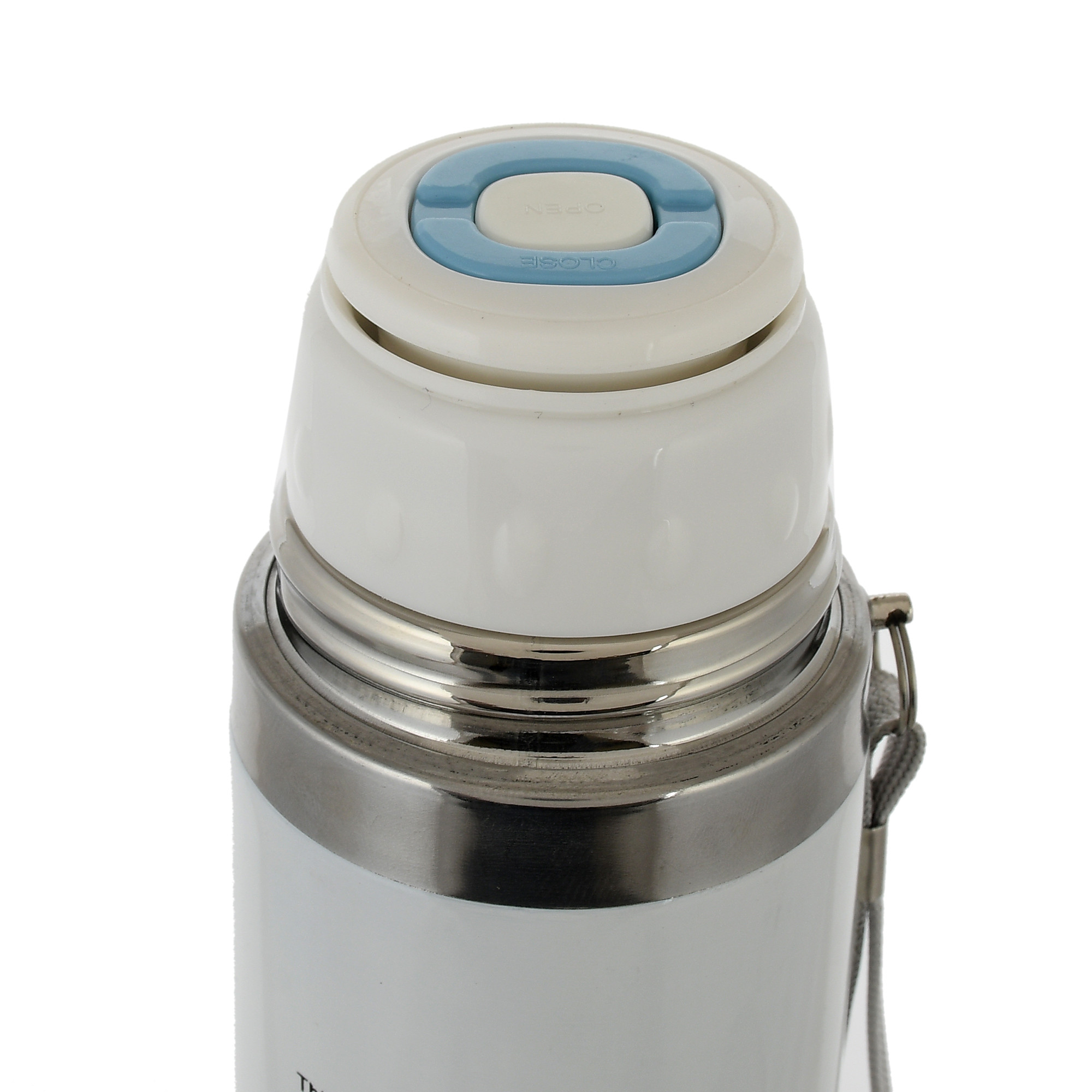 Kuber Industries Vacuum Insulated Flask Carrying Strip, 500ml (White)
