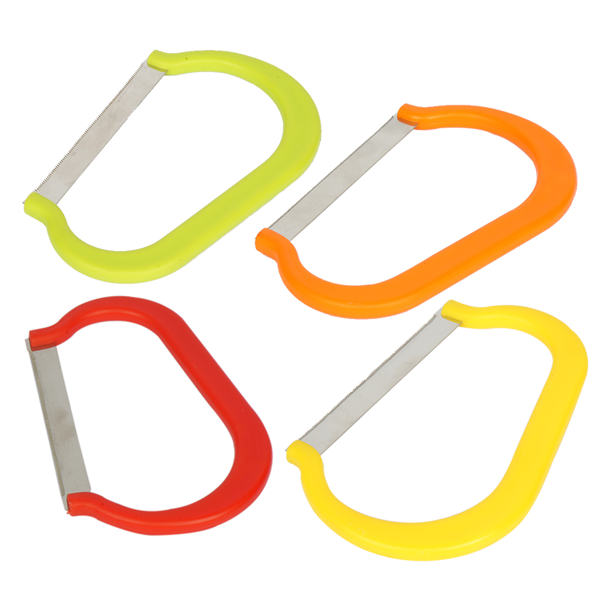 Kuber Industries Vegetable Cutter | Vegetable and Fruit Slicer | Kitchen Cutter for Salad | Salad Cutter | Kitchen Gadget | Cucumber Slicer | Fruit Cutter | Set of 2 | Multicolor