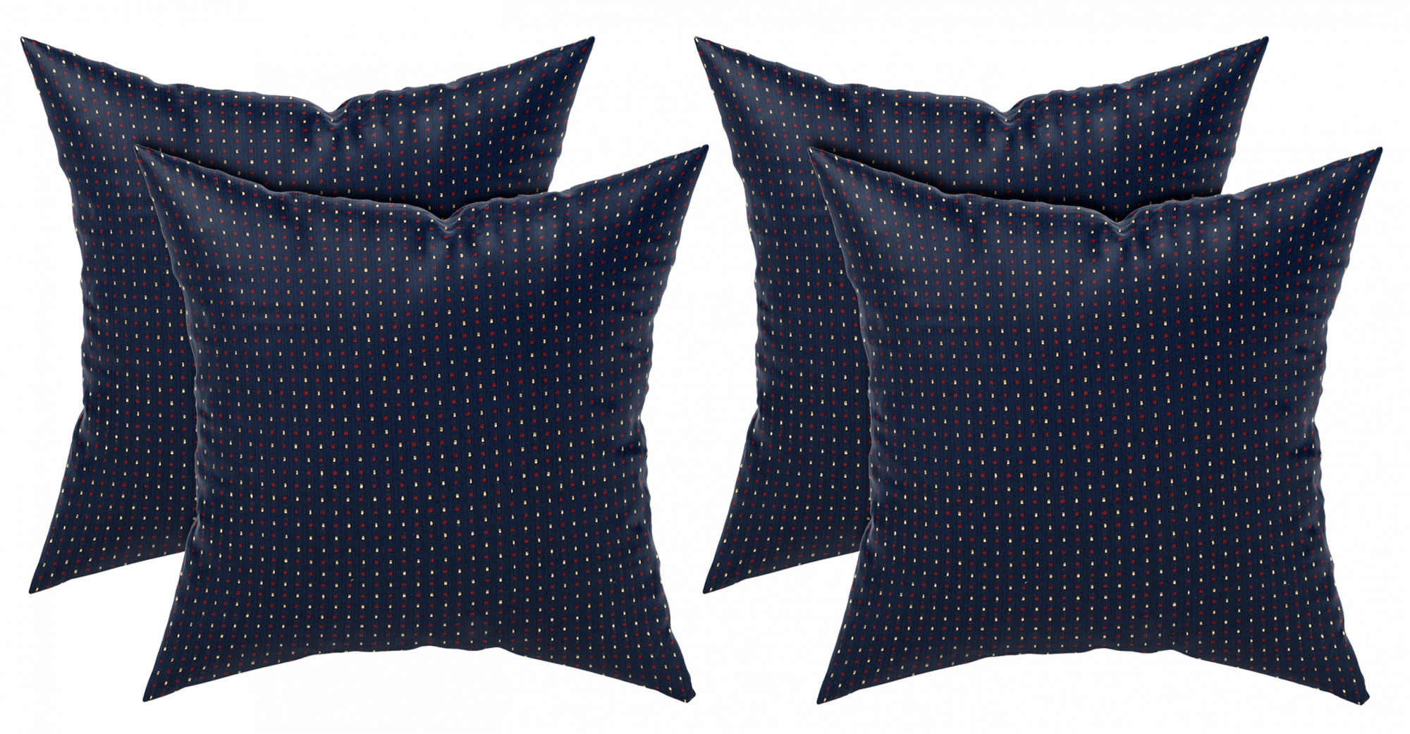 Kuber Industries Velvet Dot Printed Soft Decorative Square Throw Pillow Cover, Cushion Covers, Pillow Case For Sofa Couch Bed Chair 16x16 Inch-(Sky Blue)