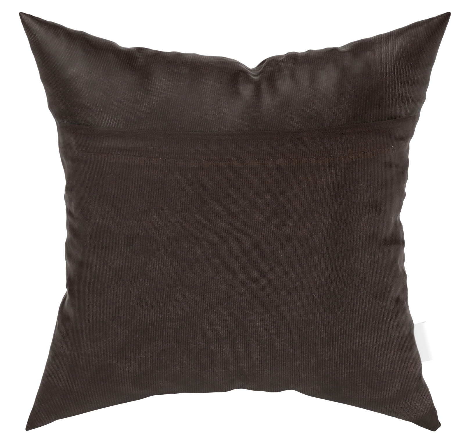 Kuber Industries Velvet Rangoli Design Soft Decorative Square Throw Pillow Cover, Cushion Covers, Pillow Case For Sofa Couch Bed Chair 16x16 Inch-(Brown)