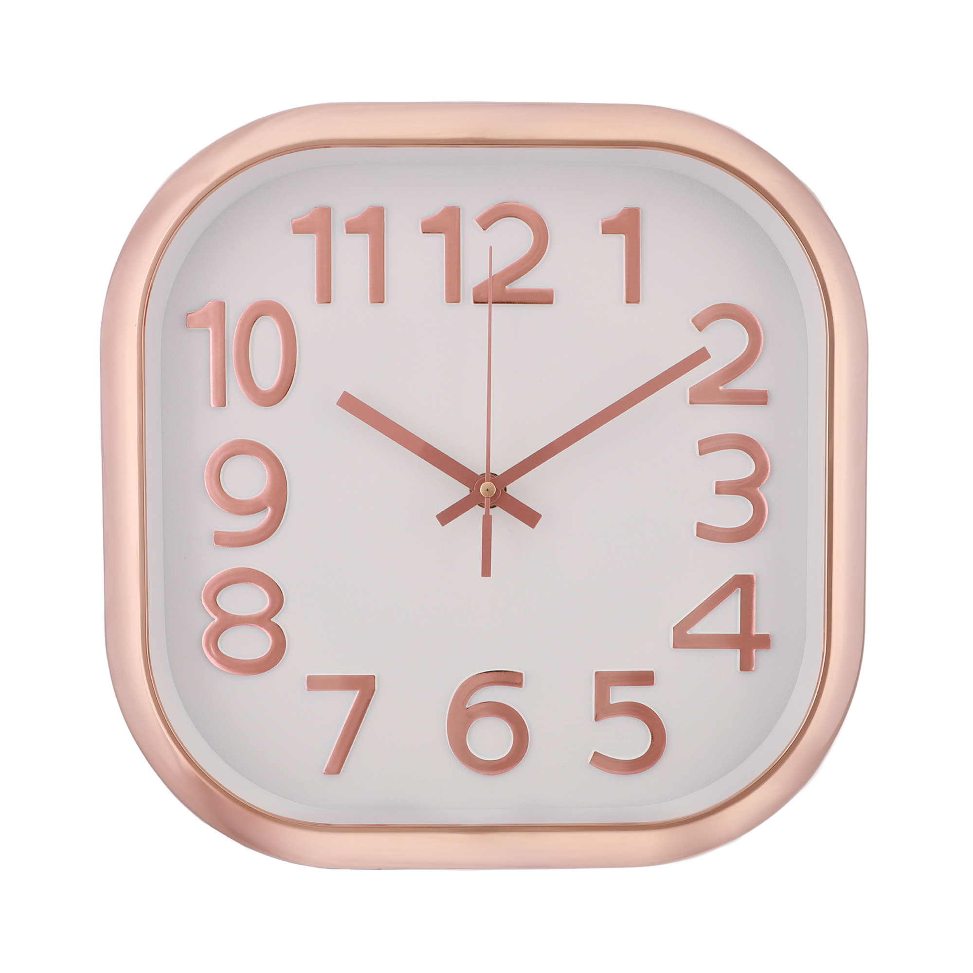 Kuber Industries Wall Clock | Fancy Watch Wall Clocks | Office Wall Clock | Clock for Living Room | Clock for Bedroom | Clock for Hall | Machinery-Quartz | 12 Inch | 2016B-Gold