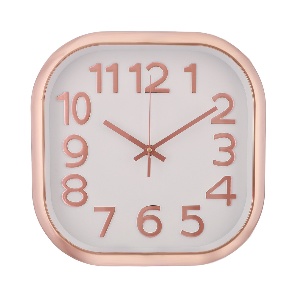 Kuber Industries Wall Clock | Fancy Watch Wall Clocks | Office Wall Clock | Clock for Living Room | Clock for Bedroom | Clock for Hall | Machinery-Quartz | 12 Inch | 2016B-Gold