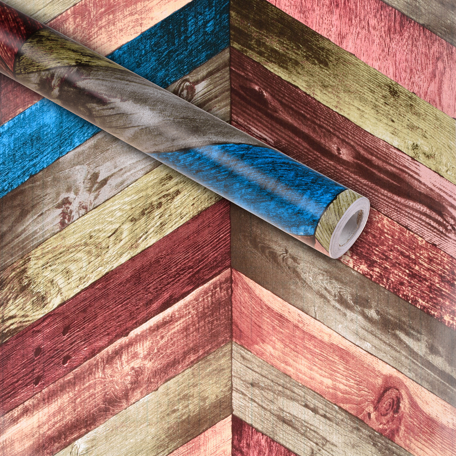 Kuber Industries Wallpaper | Self Adhesive Wallpaper Sheet | Polyvinyl Chloride Wallpaper for Home Décor | Kitchen Cabinets Wallpaper Roll |5 Meter| WP-3 |Multi