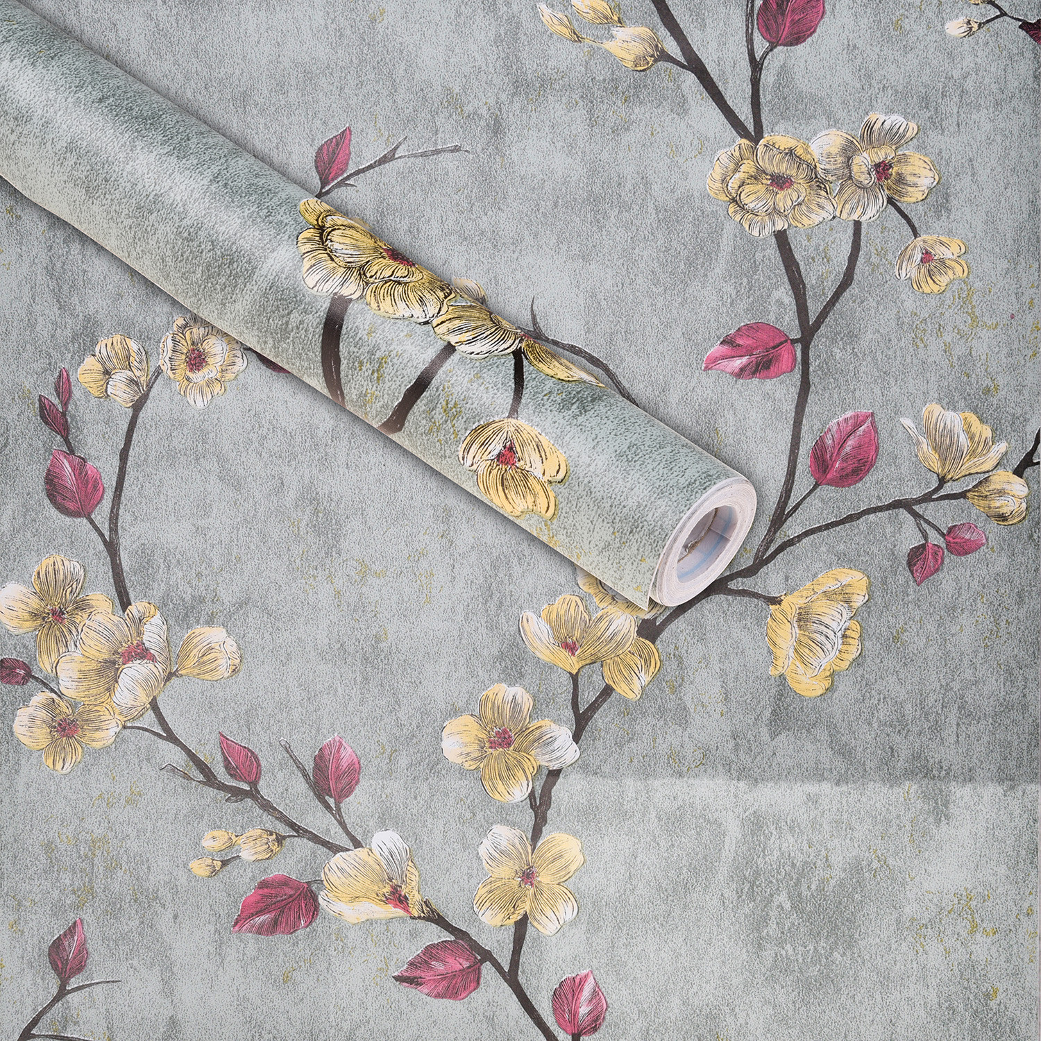 Kuber Industries Wallpaper | Self Adhesive Wallpaper Sheet | Polyvinyl Chloride Wallpaper for Home Décor | Kitchen Cabinets Wallpaper Roll |5 Meter| WP-11 |Green