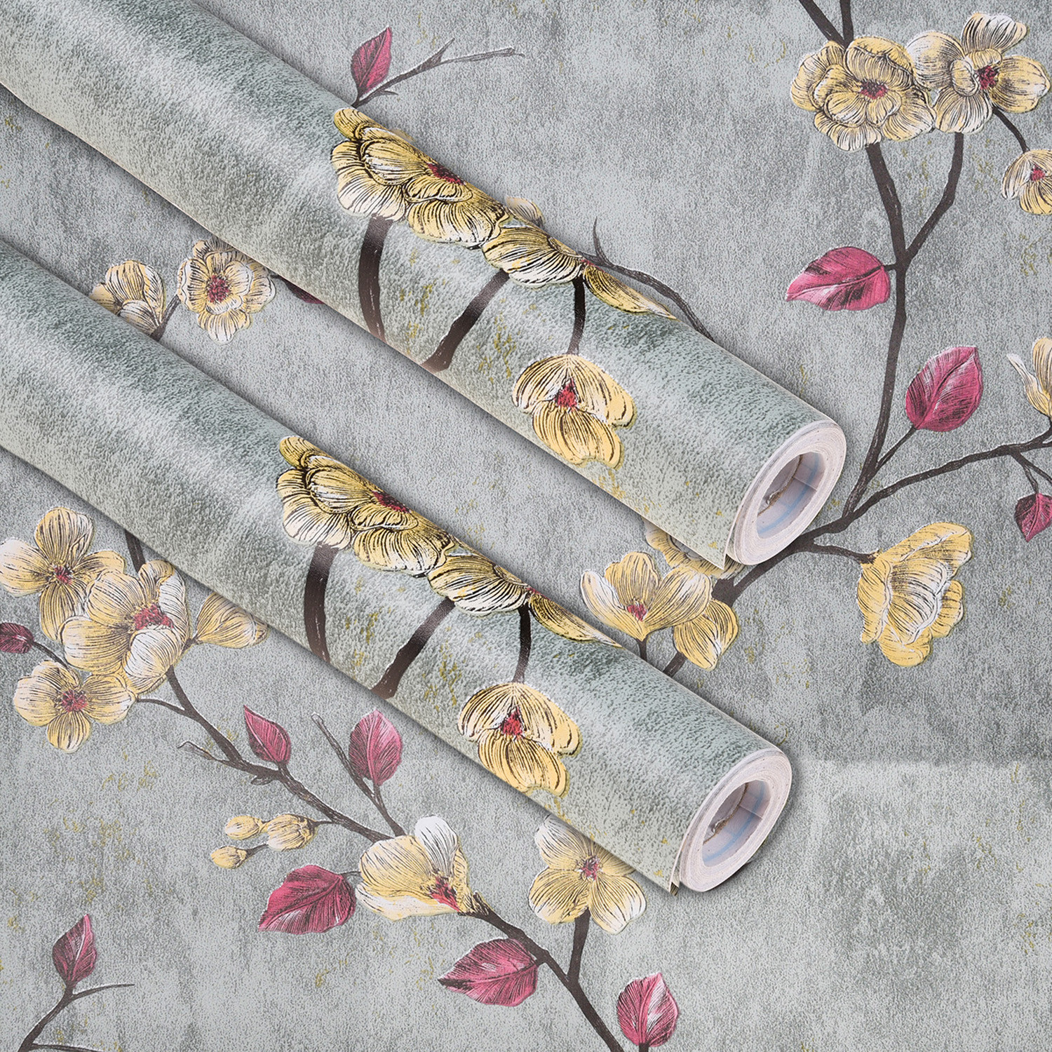 Kuber Industries Wallpaper | Self Adhesive Wallpaper Sheet | Polyvinyl Chloride Wallpaper for Home Décor | Kitchen Cabinets Wallpaper Roll |5 Meter| WP-11 |Green