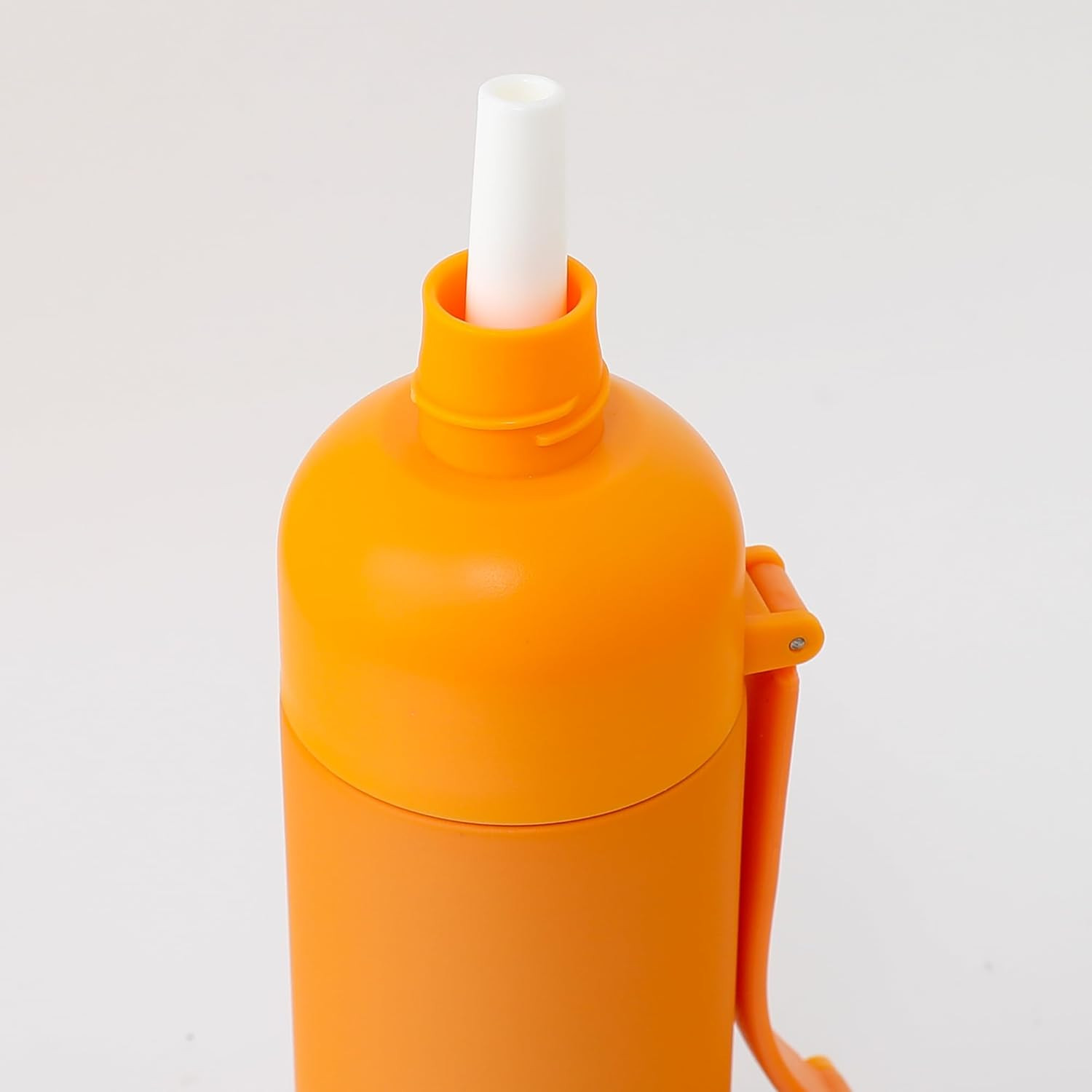 Kuber Industries Water Bottle | Vacuum Insulated Travel Bottle | Hot & Cold Water Bottle | Sipper Bottle for Kids | Thermos Flask for Gym Bottle | MYZ-230802B | 500 ML | Orange