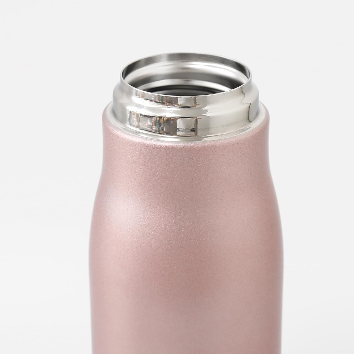 Kuber Industries Water Bottle | Vacuum Insulated Travel Bottle | Hot & Cold Water Bottle | Water Bottle with Carry Handle | Thermos Flask for Gym Bottle | MYZ-230805E | 550 ML | Pink