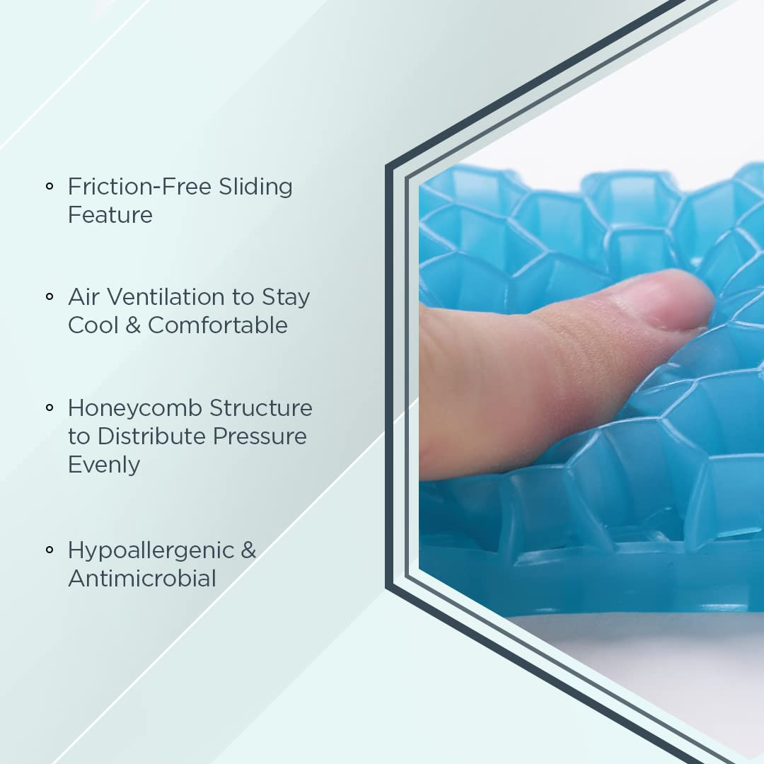 Kuber Industries Water Bottle & Keyboard Wrist Pad Combo Set | Office Desk Essentials Combo | Vacuum Insulated Bottle With Handle | Pain Relief Wrist Pad | 1000 ML | HH-22111A-T-D002 | Multi
