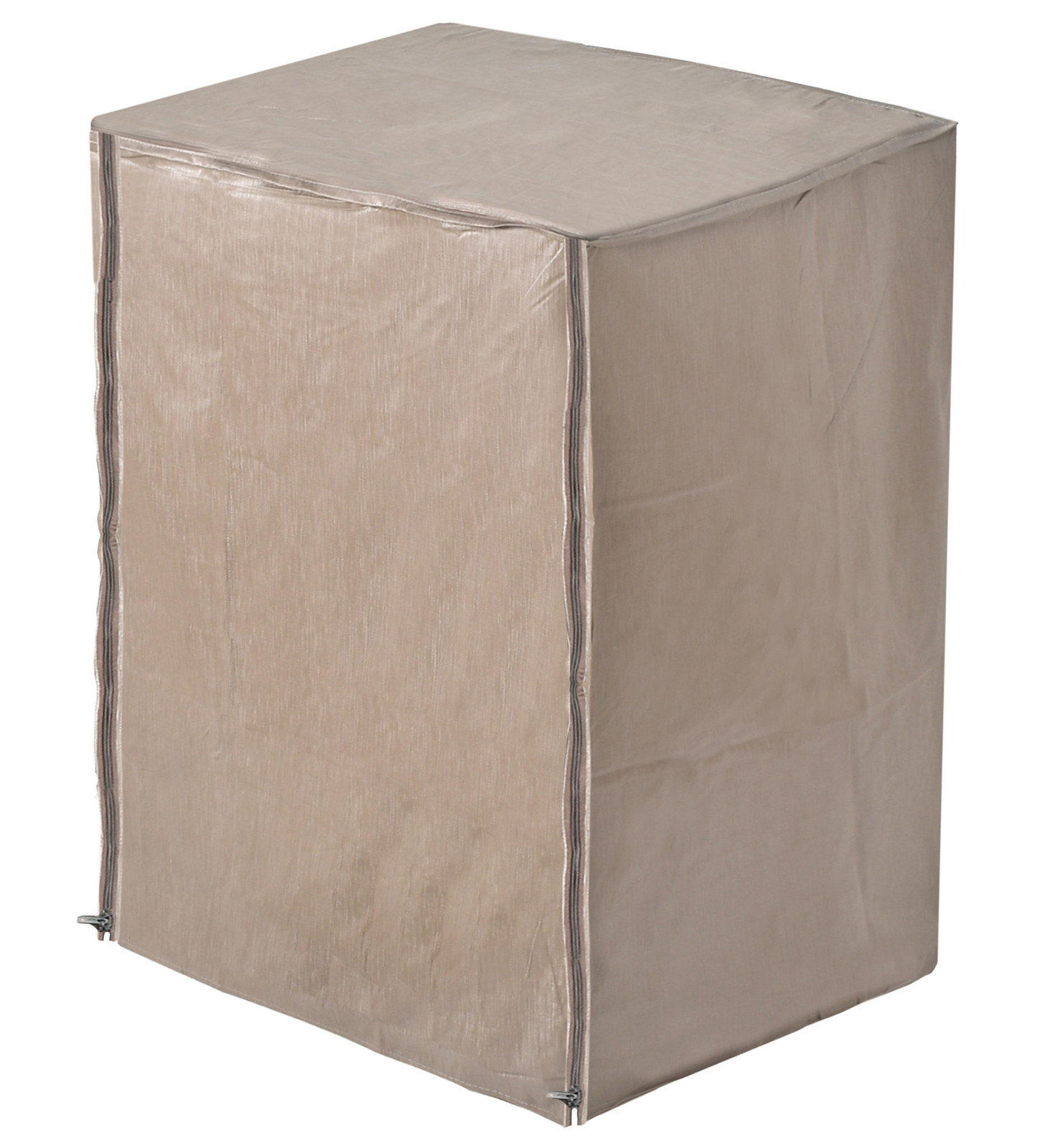 Kuber Industries Water Proof Dust Proof PVC Front Load Washing Machine Cover (Brown)-HS43KUBMART26743
