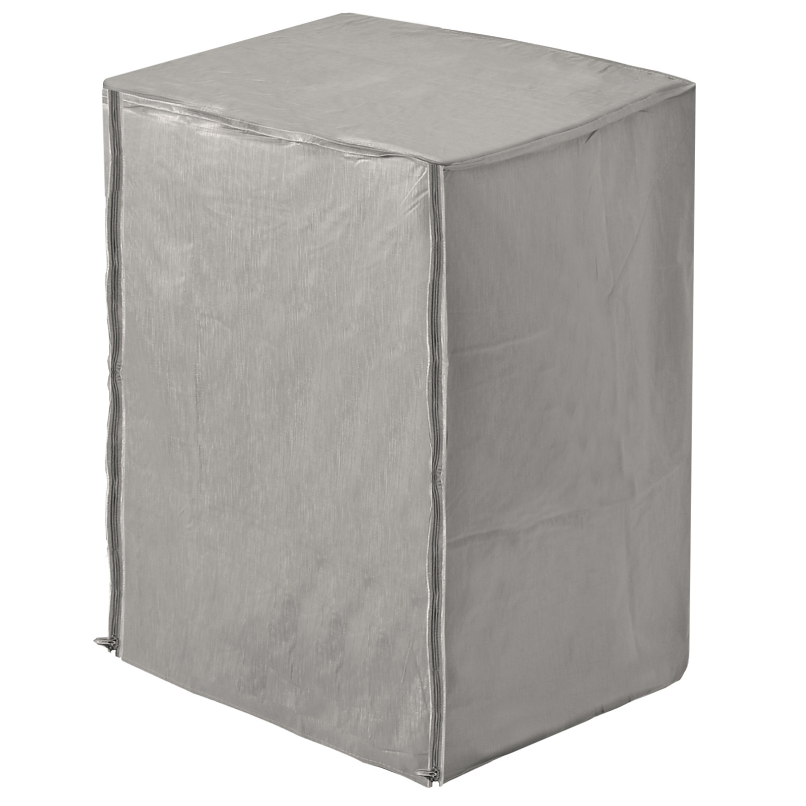 Kuber Industries Water Proof Dust Proof PVC Front Load Washing Machine Cover (Grey)-HS43KUBMART26741