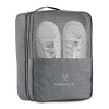 Waterproof &amp; Anti-Wrinkle Shoe Bags for Travelling with 3 Layers | Durable Shoe Pouch for Travel | Shoe Organizer for Hassle-Free Travel Shoe Bags | YJ-29-GRY | Grey