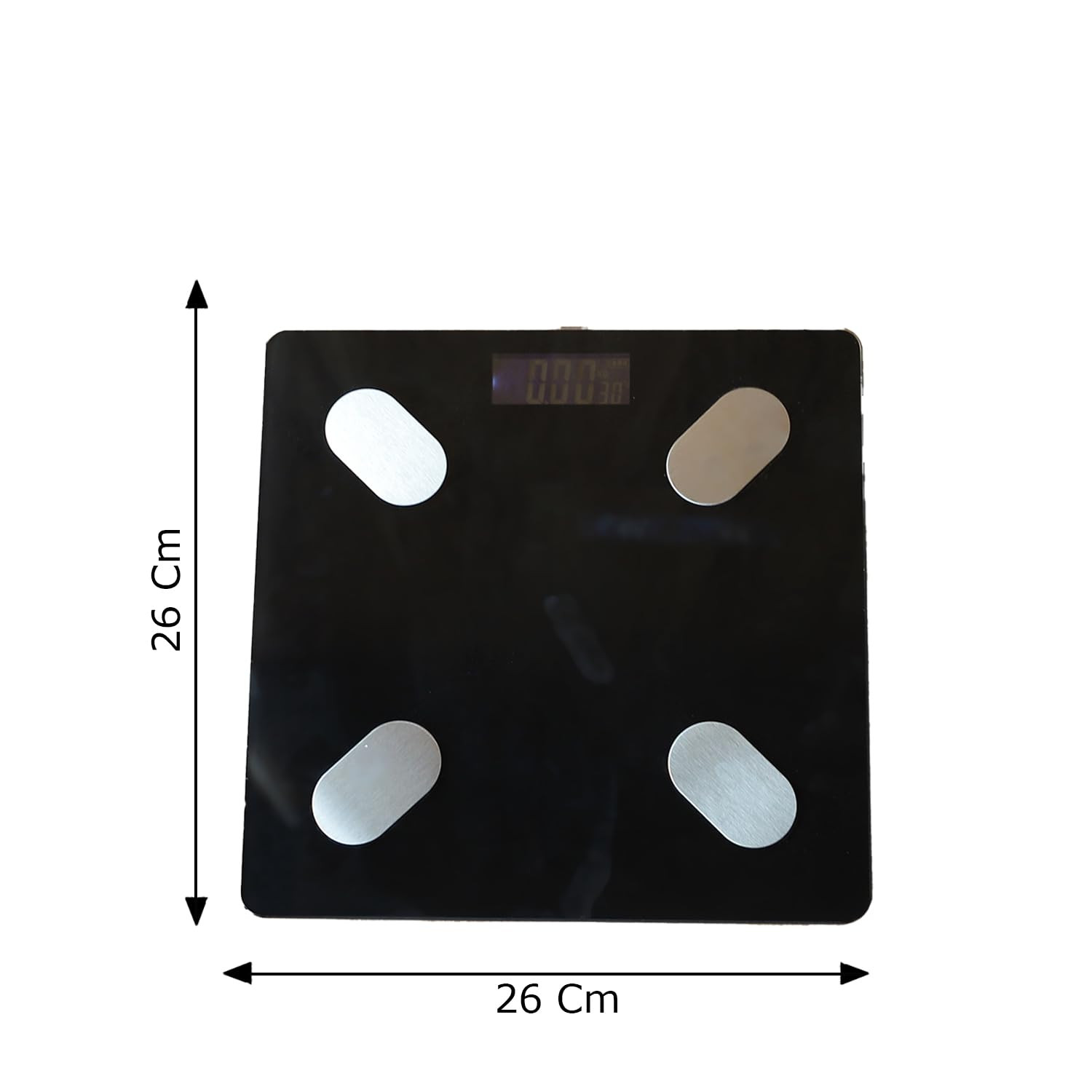 Kuber Industries Weighing Scale armoured glass|Weight Machine For Body Weight|Capicity 
