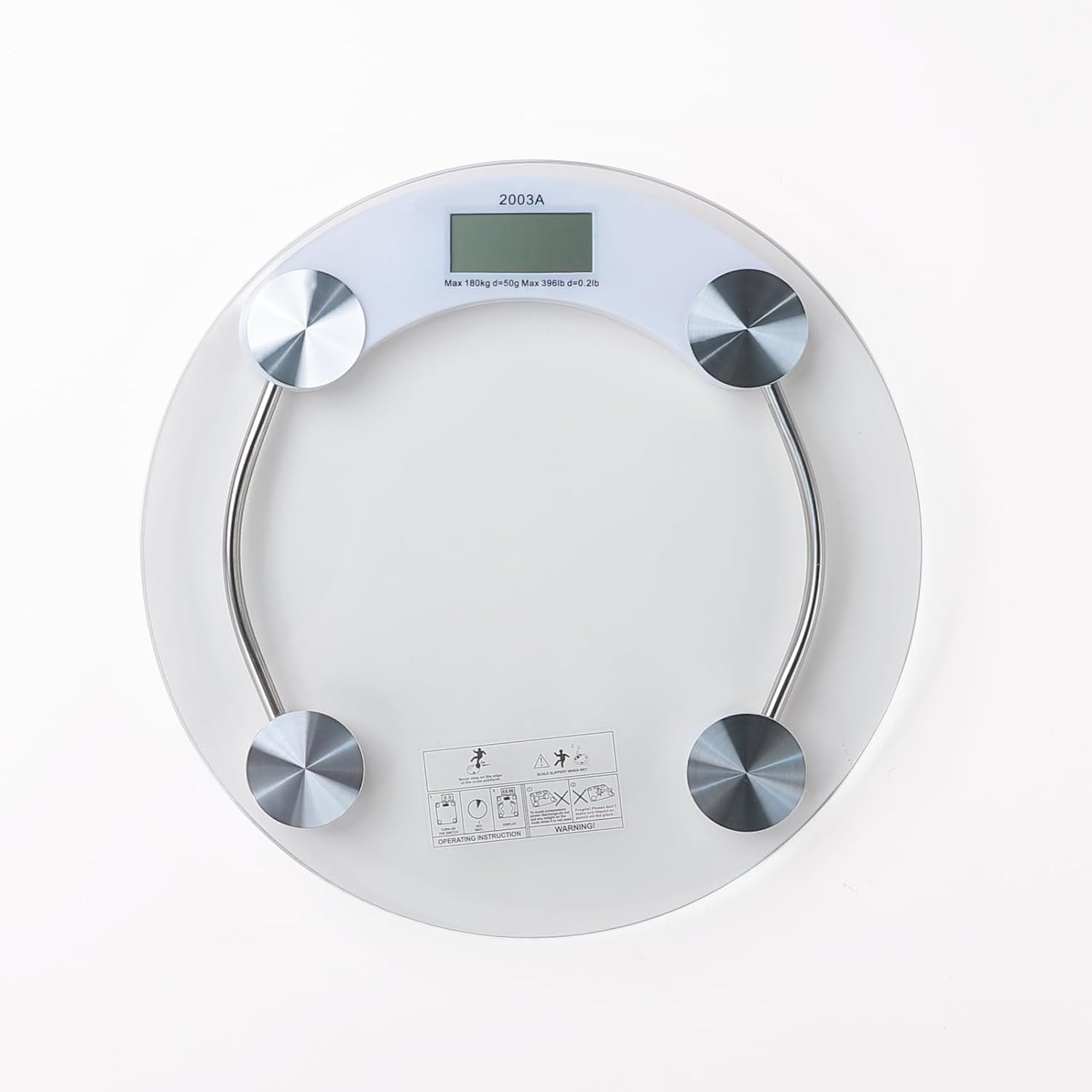 Kuber Industries Weighing Scale armoured glass|Weight Machine For Body Weight|Capicity 