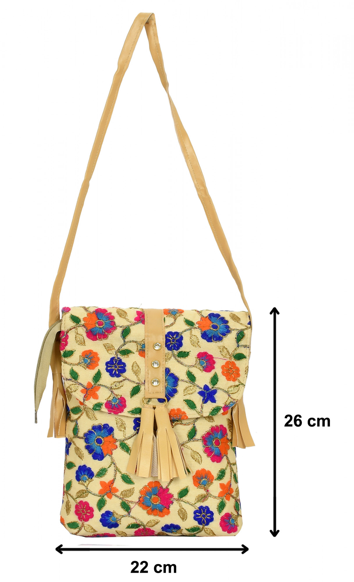 Kuber Industries Women Girls Wedding Party Embroidery Clutch Handbag Crossbody Messenger Shoulder Clutch Purse (Blue)-KUBMRT11883