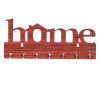 Kuber Industries Wood Home Design 7 Hooks Mounted Key Holder for Wall &amp; Home Decor (Brown)