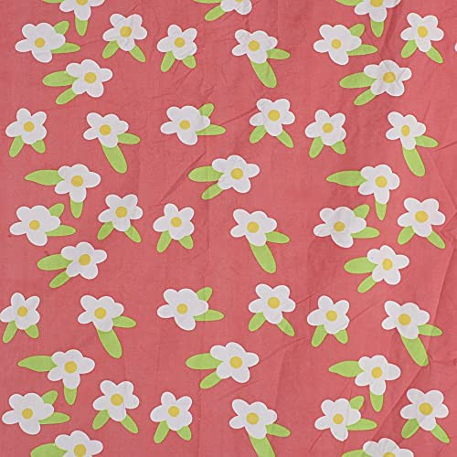 kuber Micro 130 GSM Double Fitted Rust Printed bedsheet