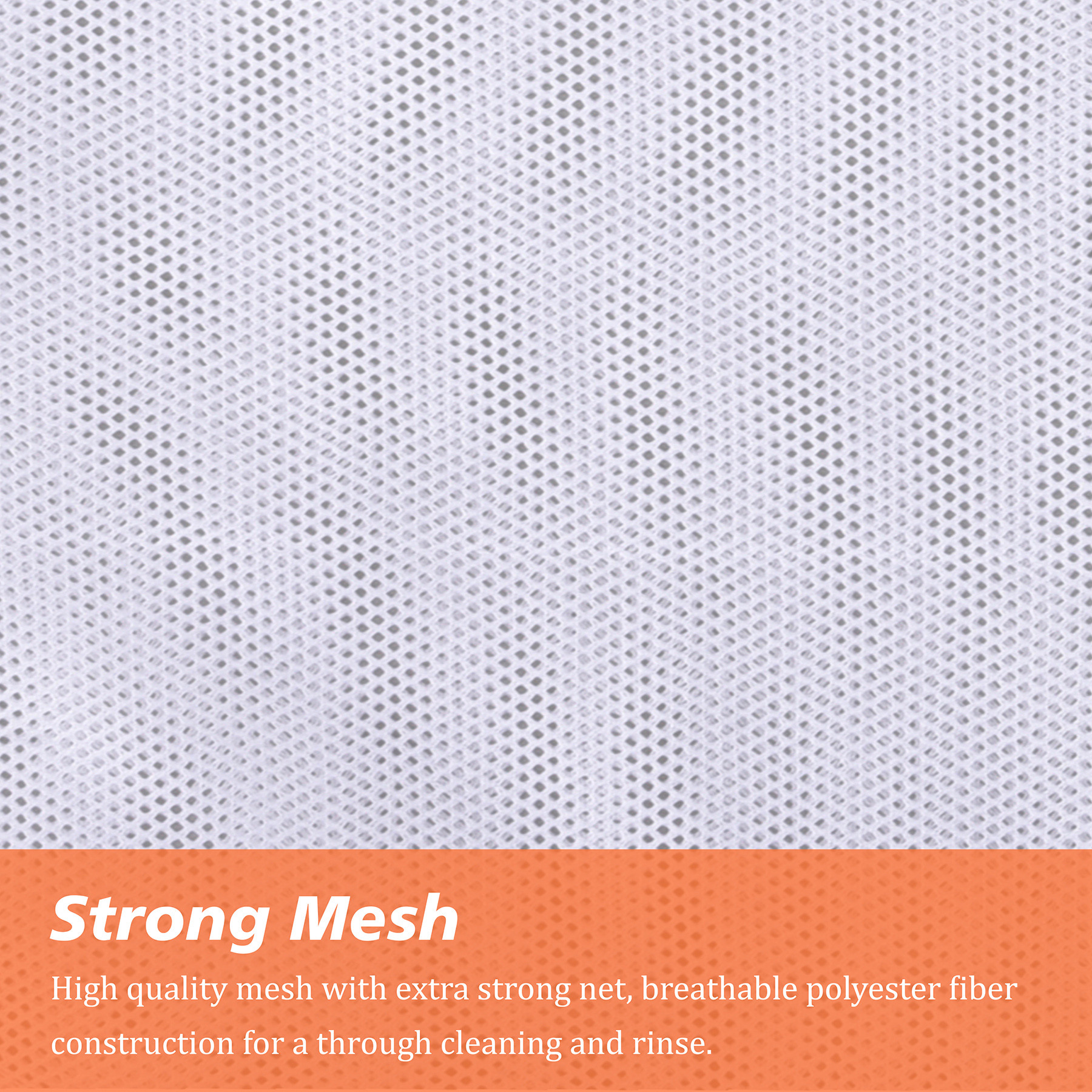 Laundry Washing Bags  Reusable Mesh Laundry Bags  Washing Bags for Blouse-Bra-Panty-Hosiery-Lingerie-Jeans  Laundry Storage Bag  Clothes Bags  3 Piece Set  White