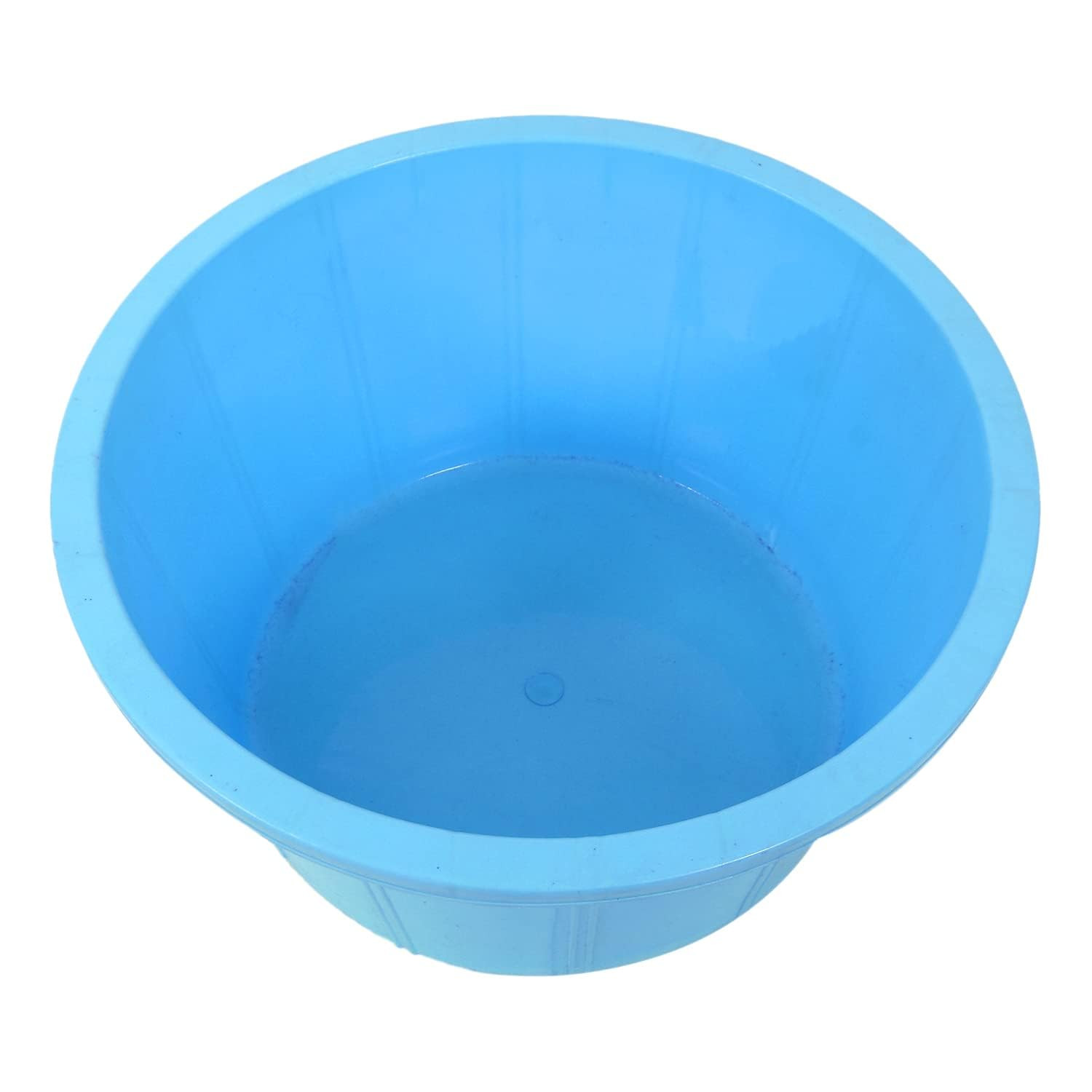 Plastic Unbreakable Multipurpose Bath TubWashing Tub For Bathing 40 LtrBlue 54KM3902